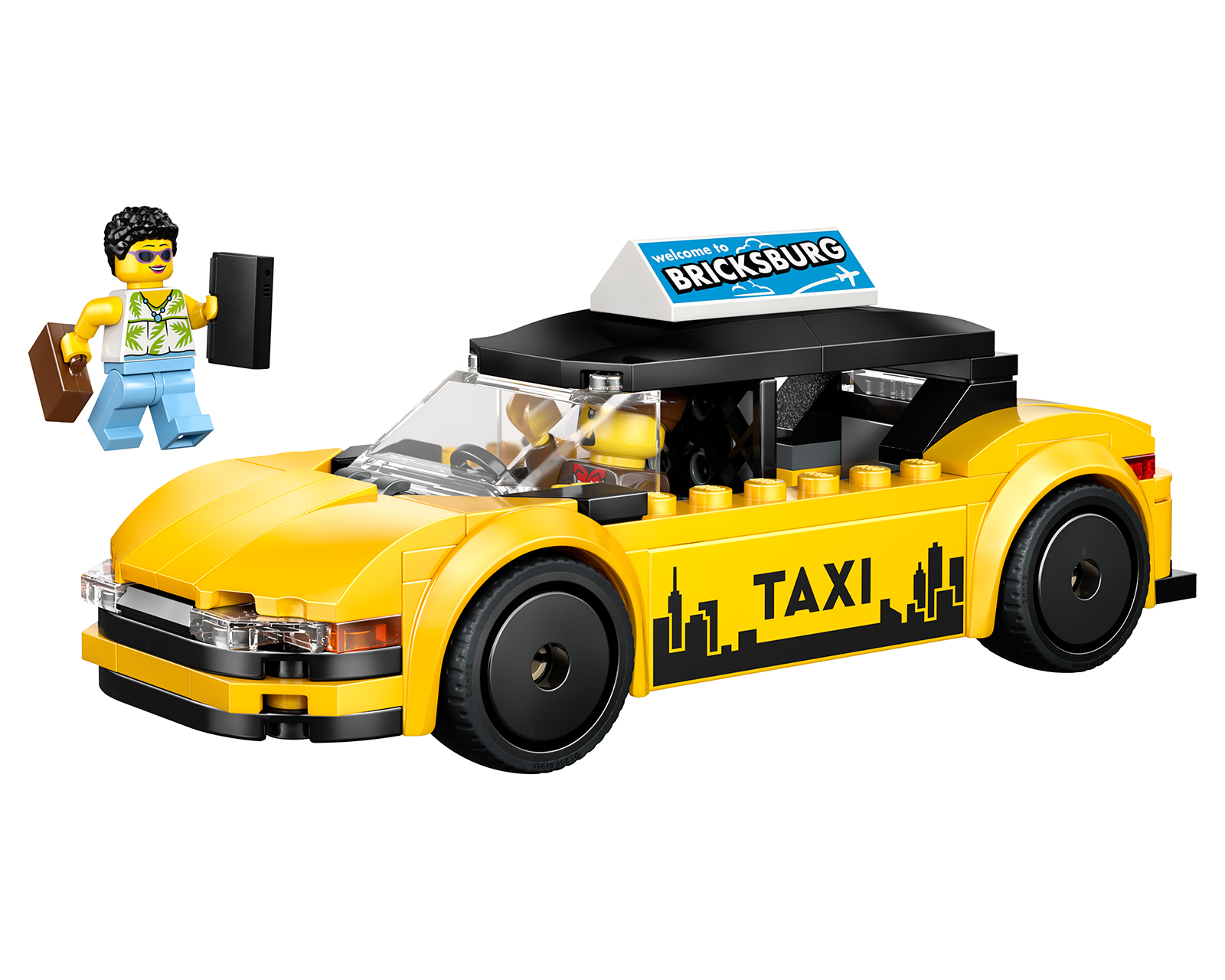 Foto 4 pulgar | Foto 3 | LEGO City Taxi Amarillo