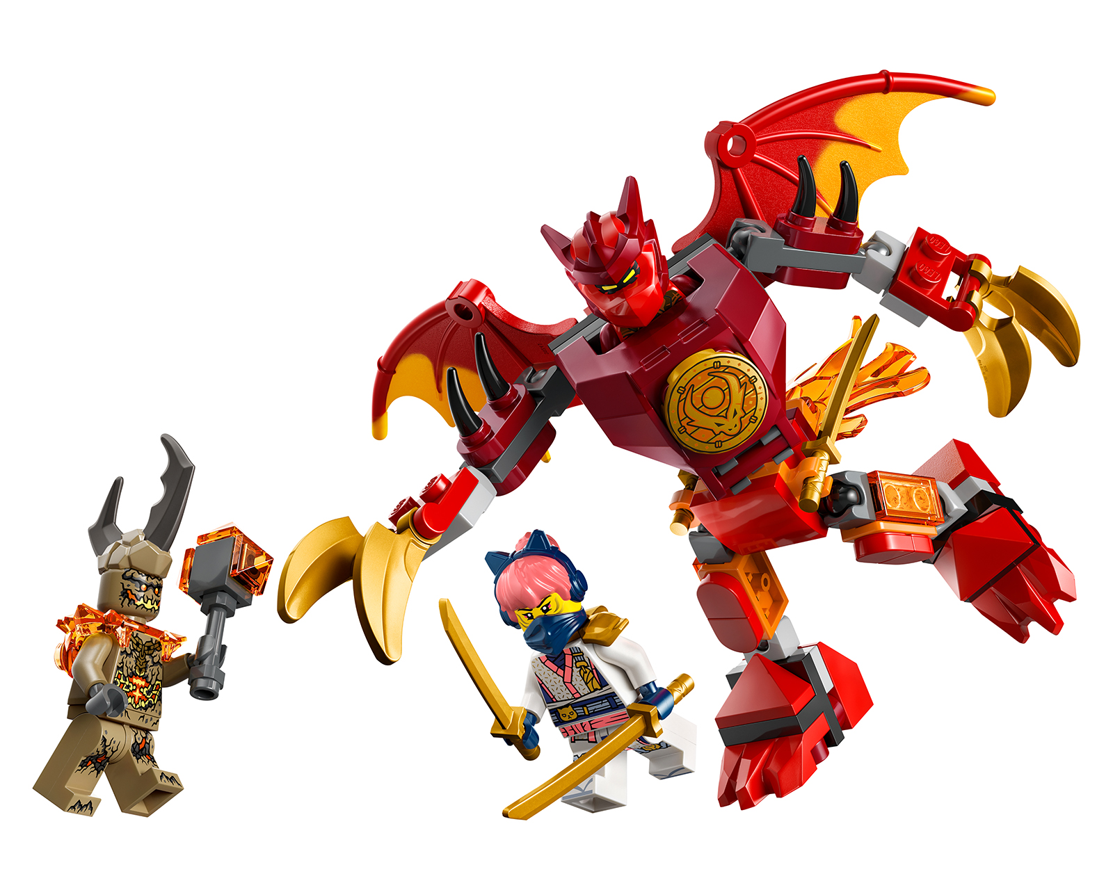 Foto 4 pulgar | Foto 3 | LEGO Ninjago: Pack de Combate: Meca Dragón de Kai