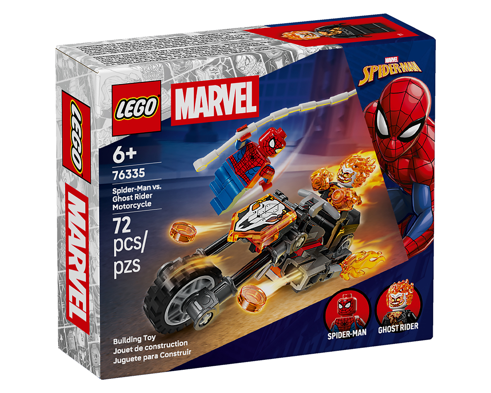 Foto 5 pulgar | Foto 4 | LEGO Marvel: Spider-Man vs. Moto del Motorista Fantasma