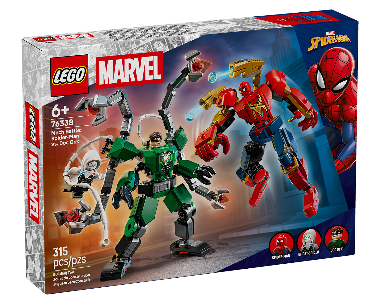 Foto 4 | Foto 4 | LEGO Marvel Batalla de Mechas Spider-Man Vs Doc Ock