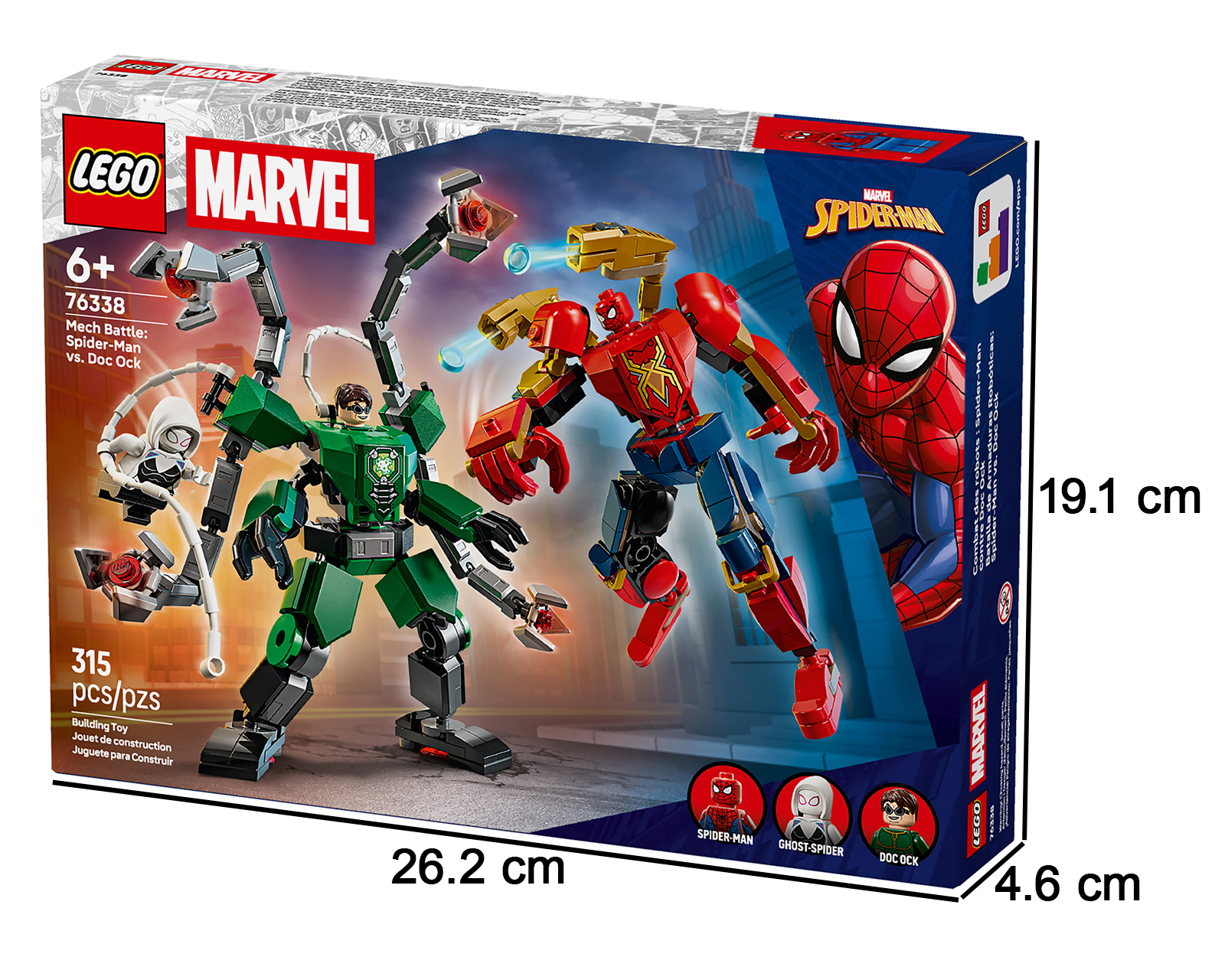 Foto 6 pulgar | Foto 5 | LEGO Marvel Batalla de Mechas Spider-Man Vs Doc Ock