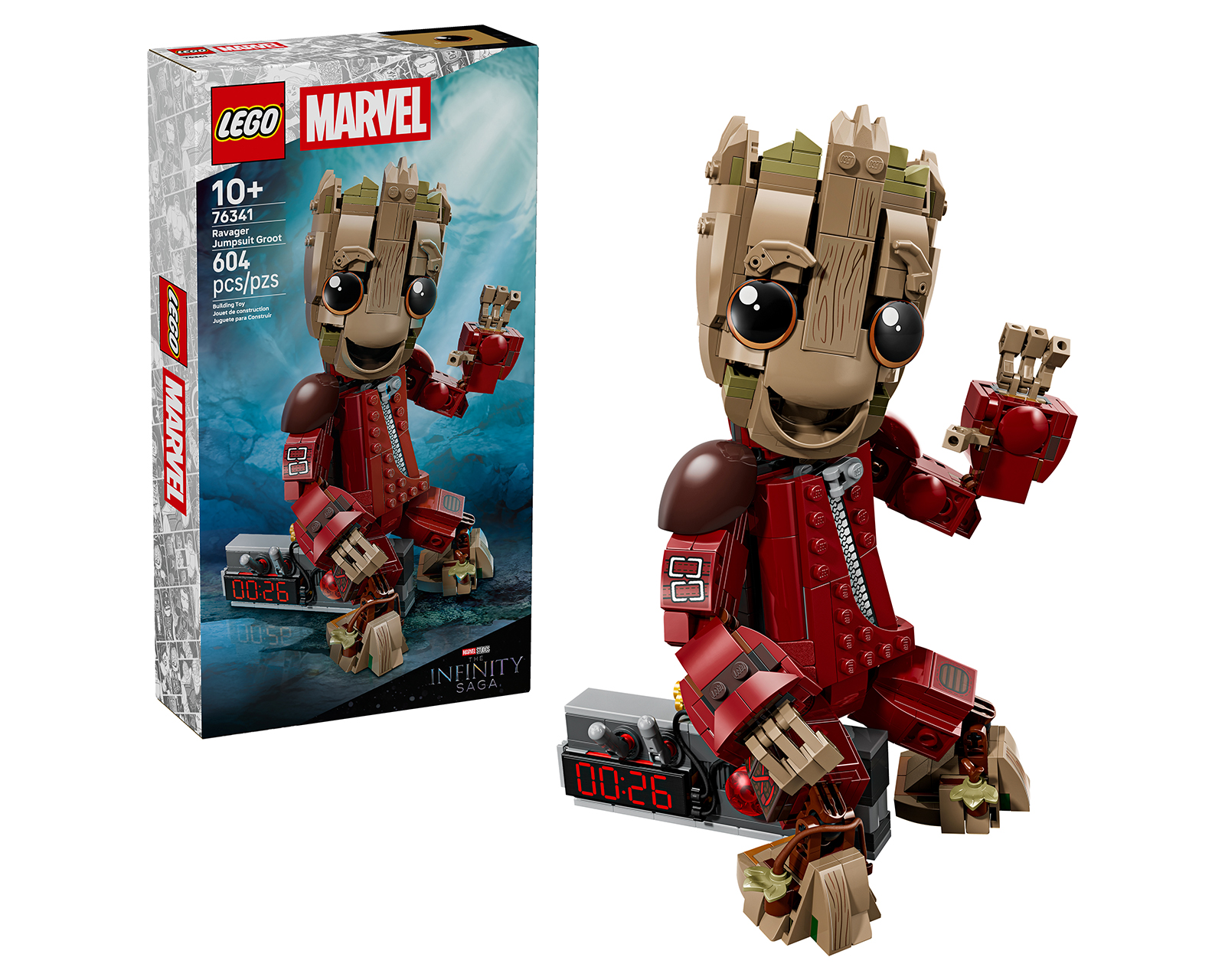 Foto 1 | Foto 1 | LEGO Marvel Ravager Jumpsuit Groot