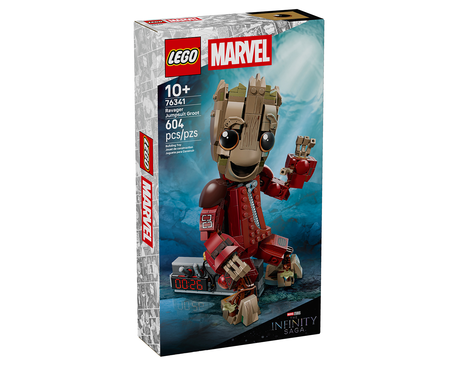 Foto 5 pulgar | Foto 4 | LEGO Marvel Ravager Jumpsuit Groot