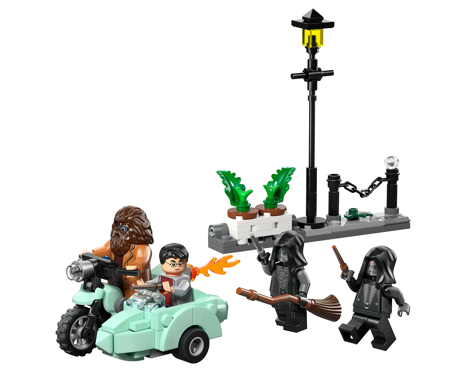 Foto 4 pulgar | Foto 3 | LEGO Harry Potter Hagrid y Harry: Huida de Privet Drive