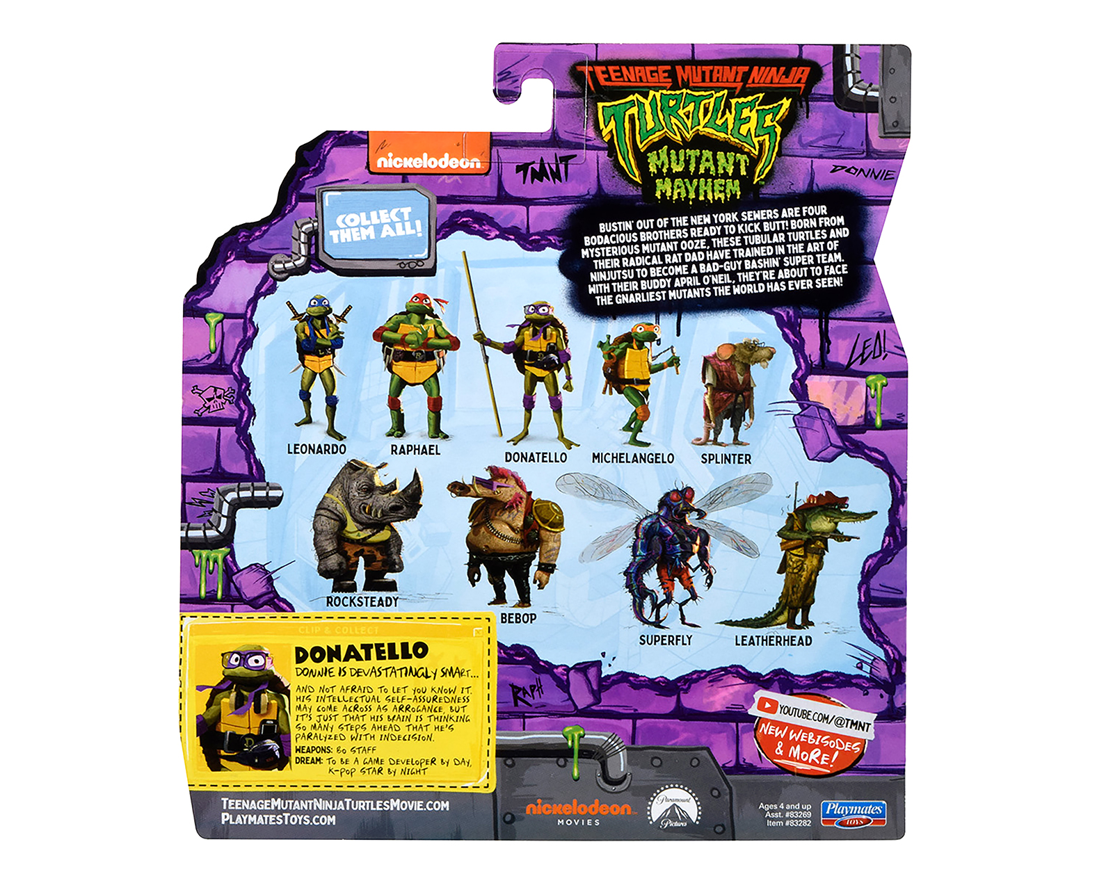 Foto 4 pulgar | Foto 3 | Donatello Tortugas Ninja Mutant Mayhem