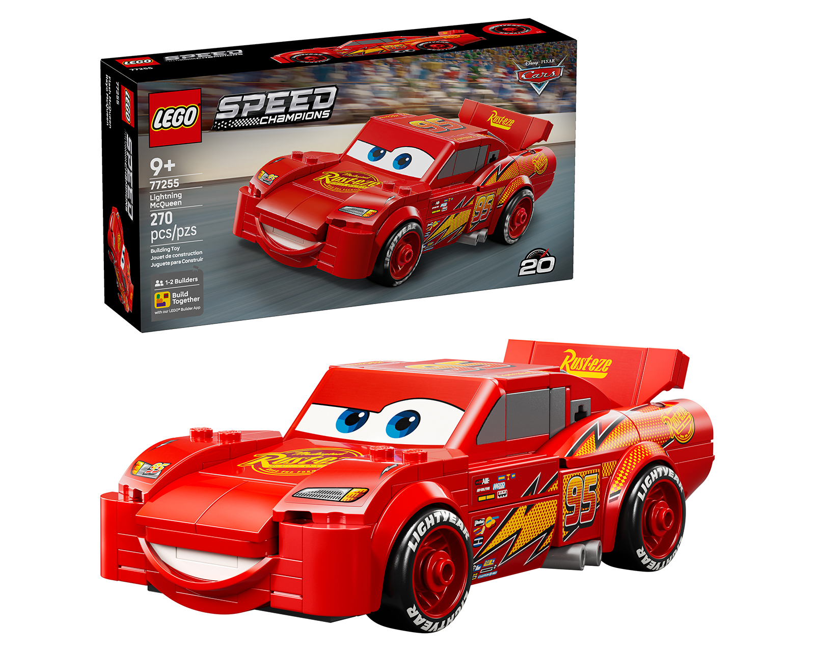 Foto 2 pulgar | Foto 1 | LEGO Speed Champions Rayo McQueen