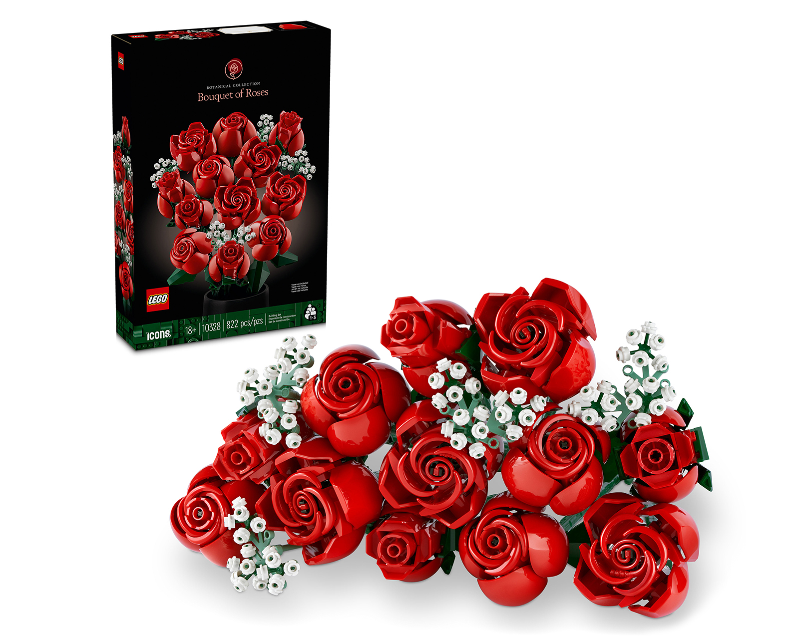 LEGO The Botanical Collection: Ramo de Rosas