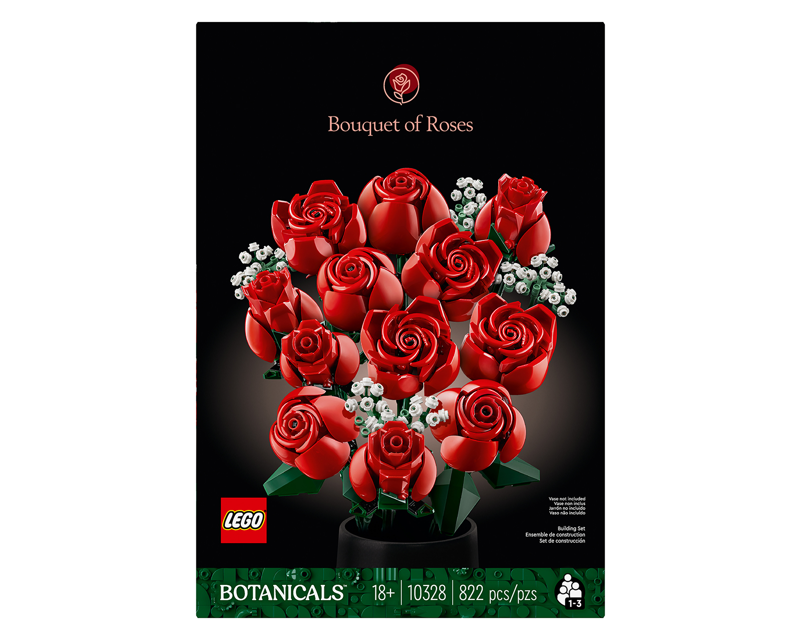 Foto 3 pulgar | Foto 2 | LEGO The Botanical Collection: Ramo de Rosas