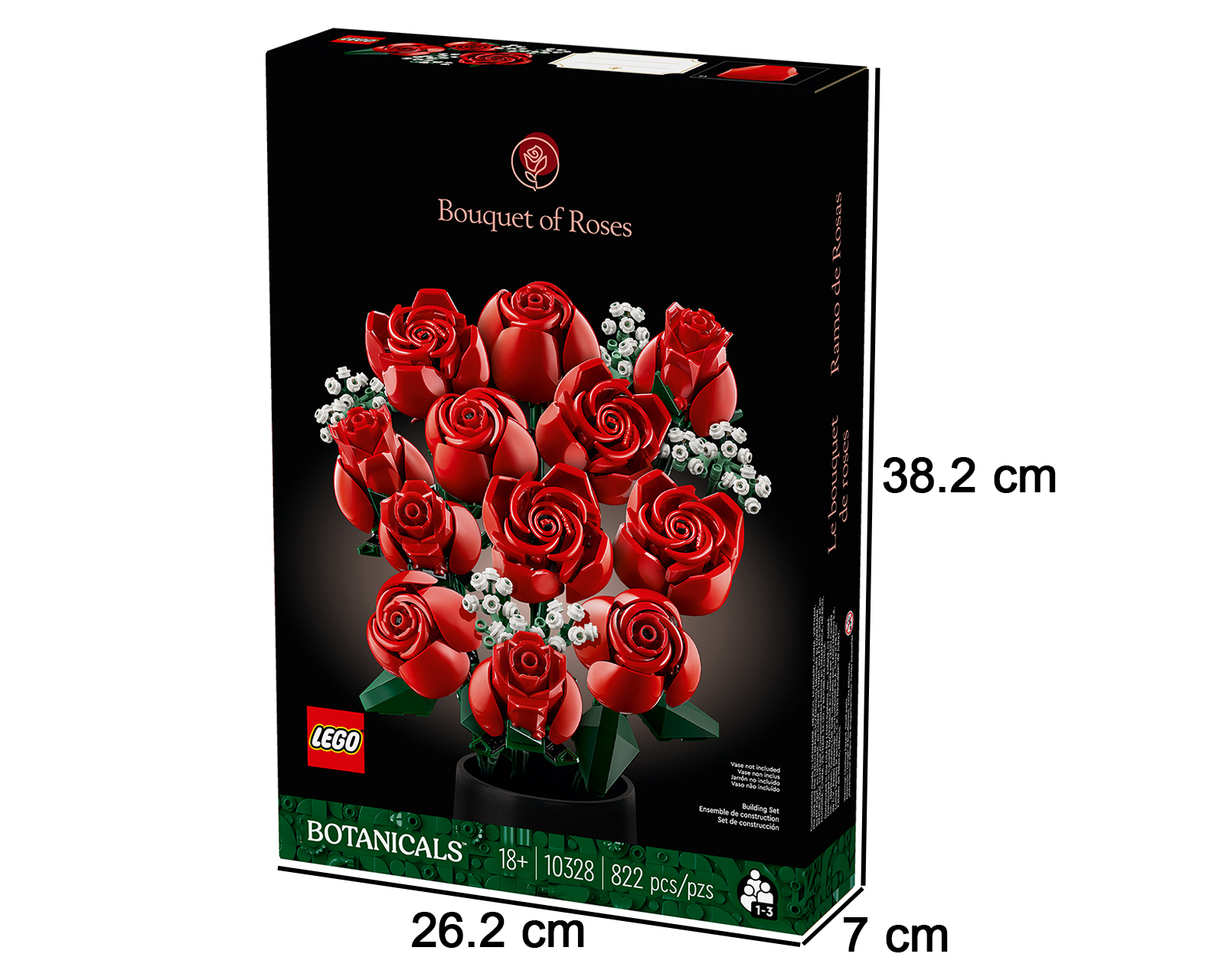 Foto 5 | Foto 5 | LEGO The Botanical Collection: Ramo de Rosas
