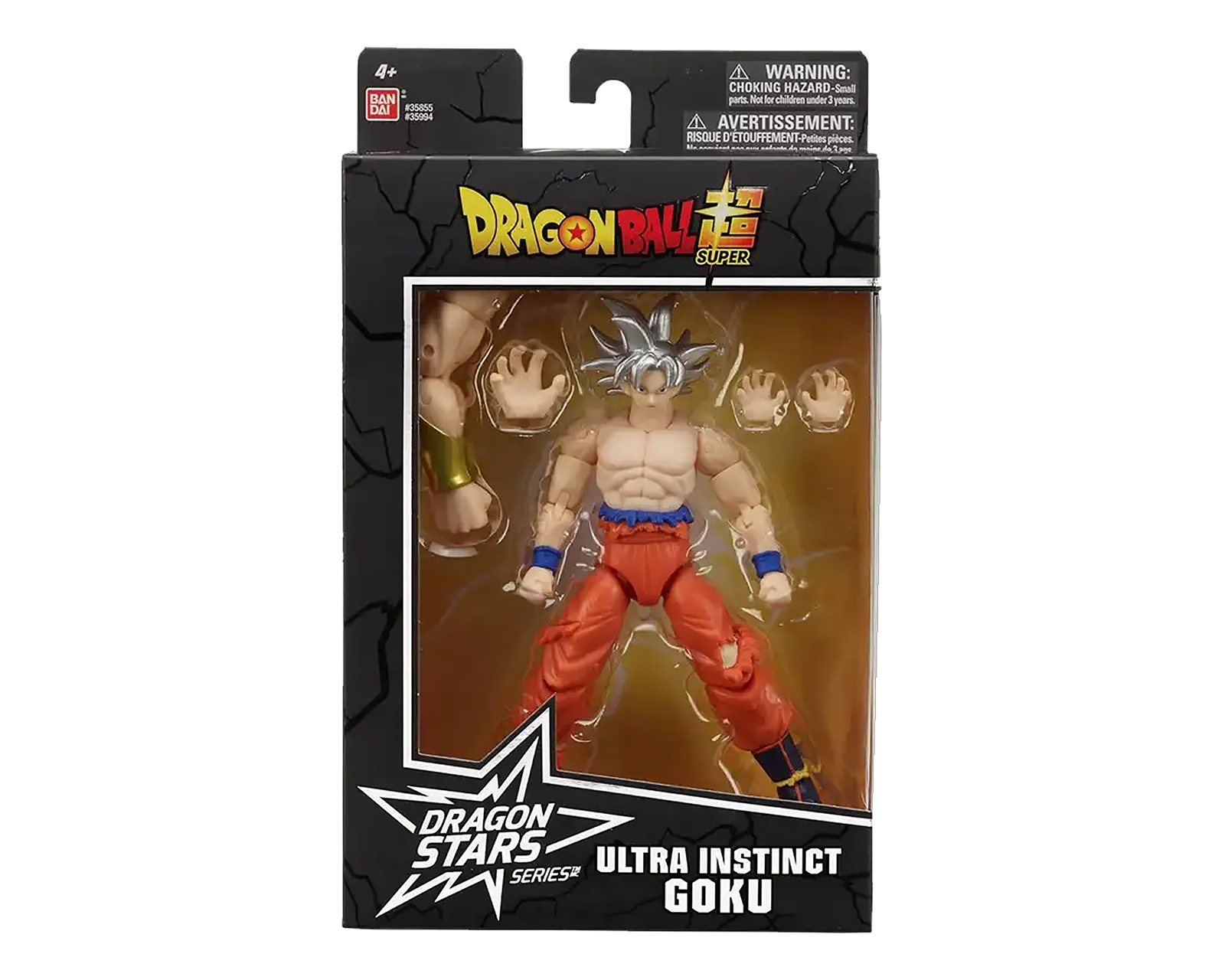 Foto 3 pulgar | Foto 2 | Gokú Ultra Instinto Dragon Ball Super Dragon Stars Series