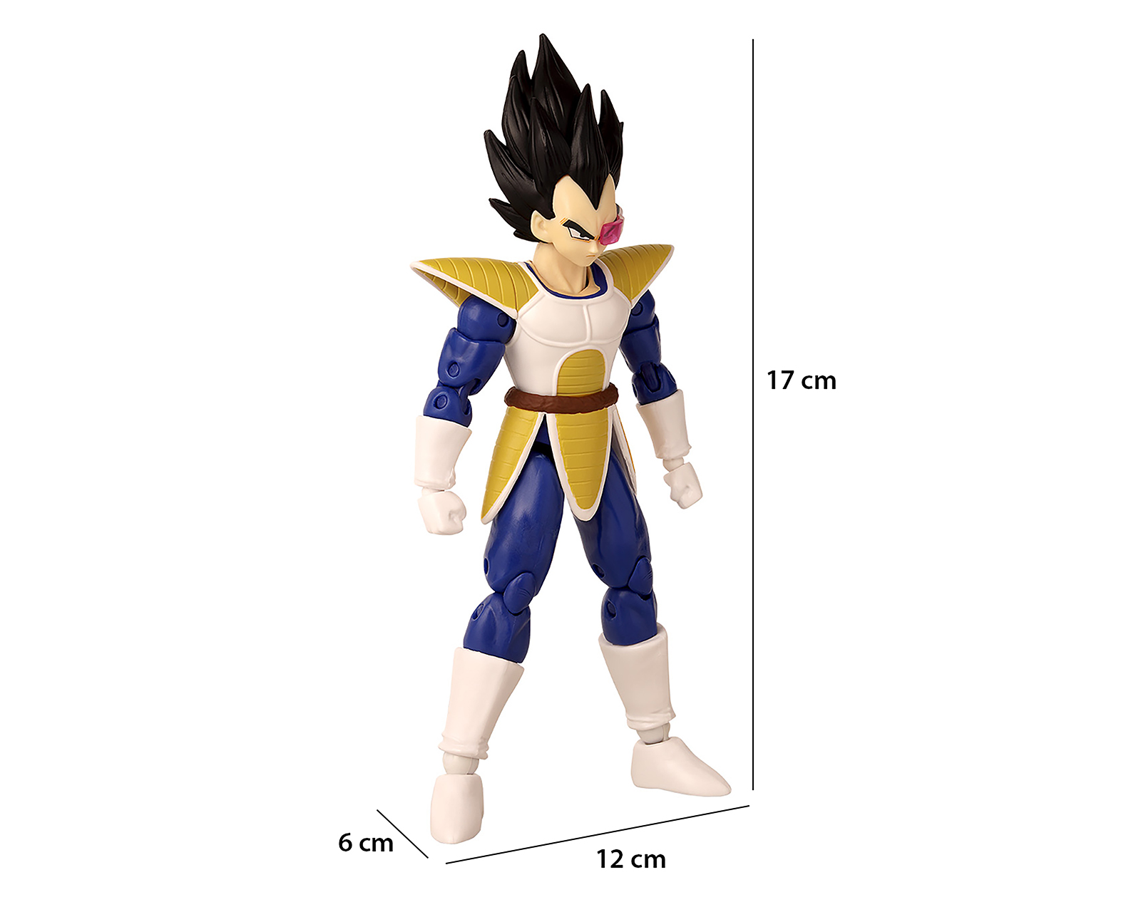 Foto 5 pulgar | Foto 4 | Vegeta Figura de Acción Dragon Ball Articulada