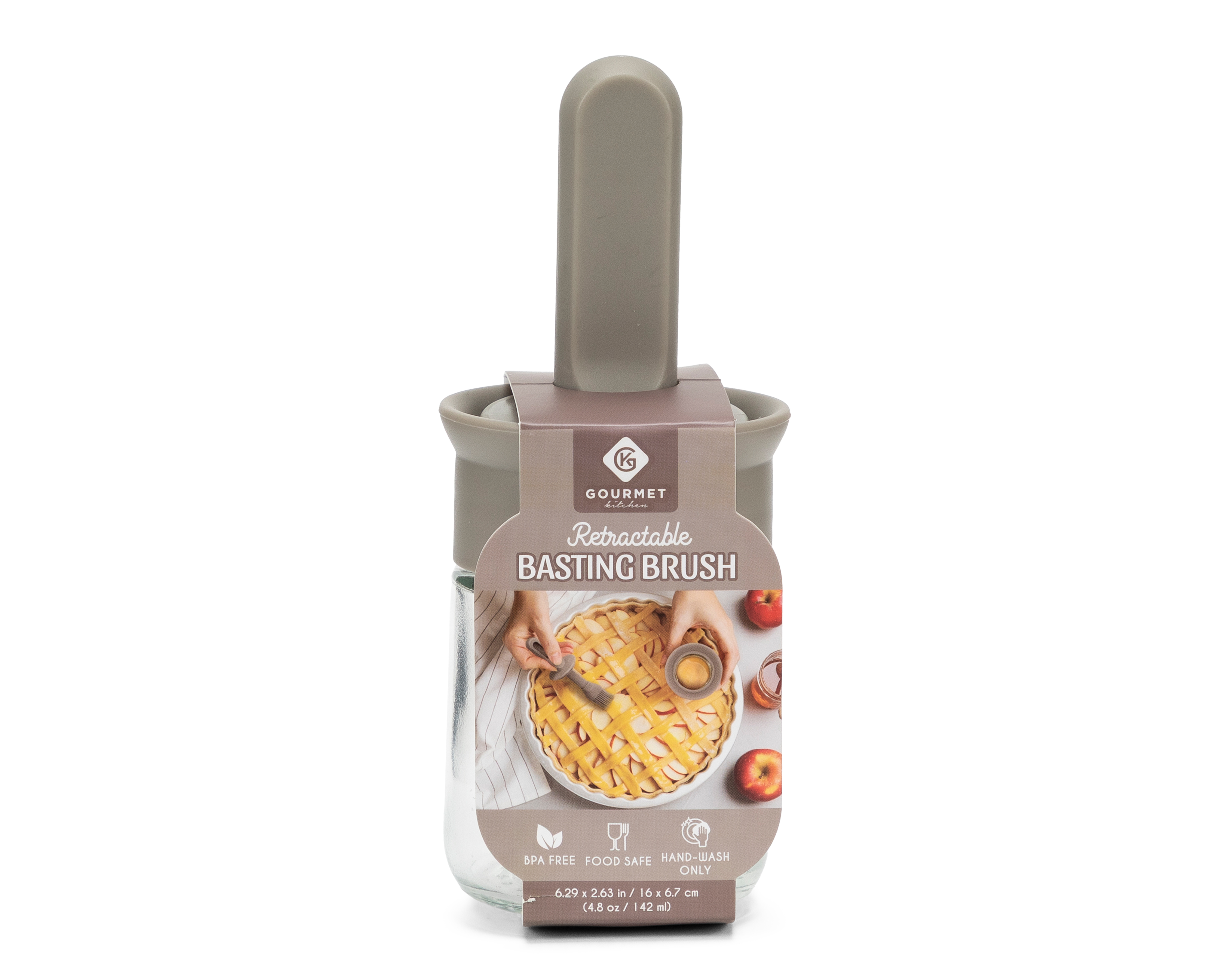 Foto 5 pulgar | Foto 4 | Brocha de Cocina Gourmet Kitchen Retráctil 142 ml