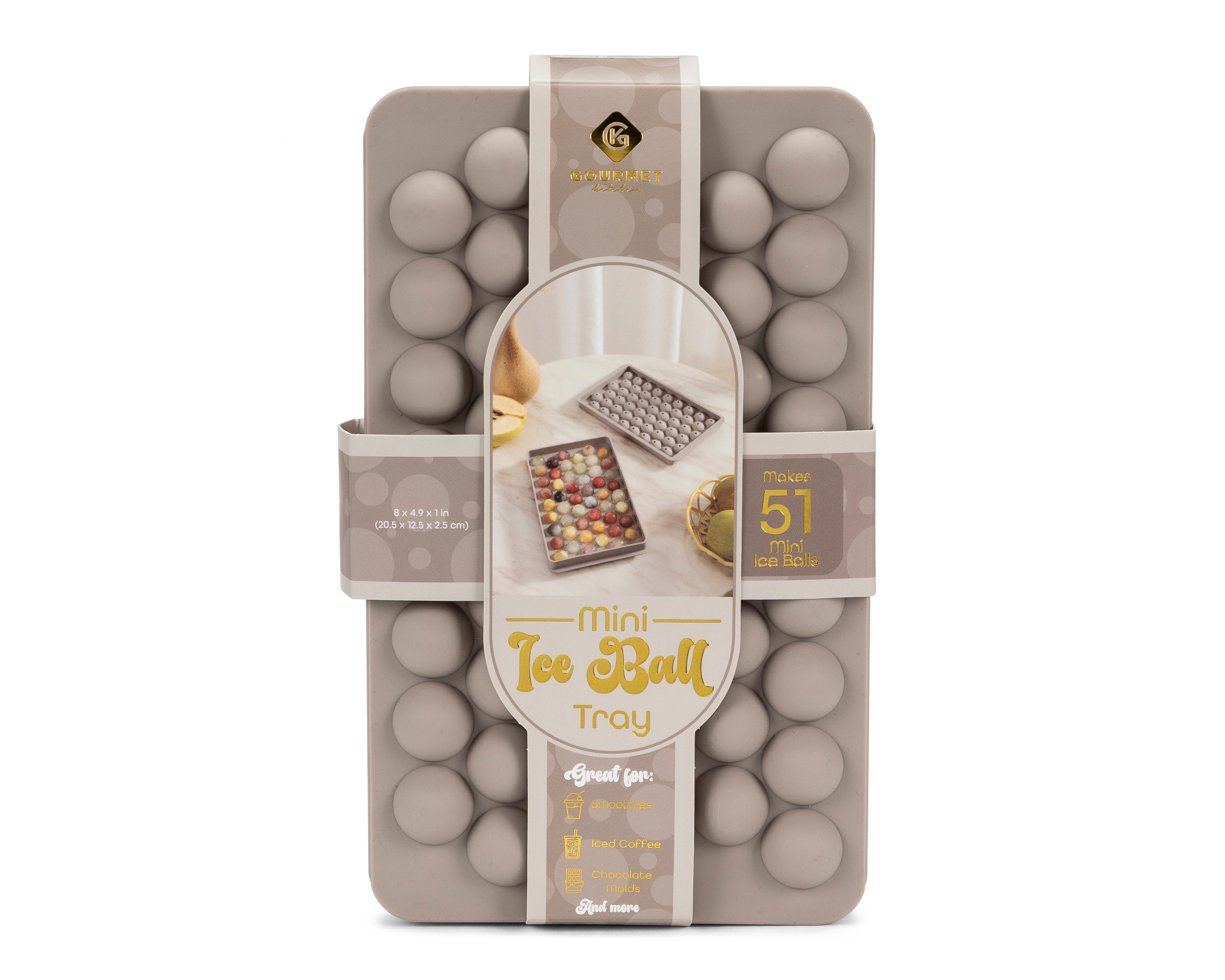 Foto 6 pulgar | Foto 5 | Molde para Hielo Gourmet Kitchen de Silicón