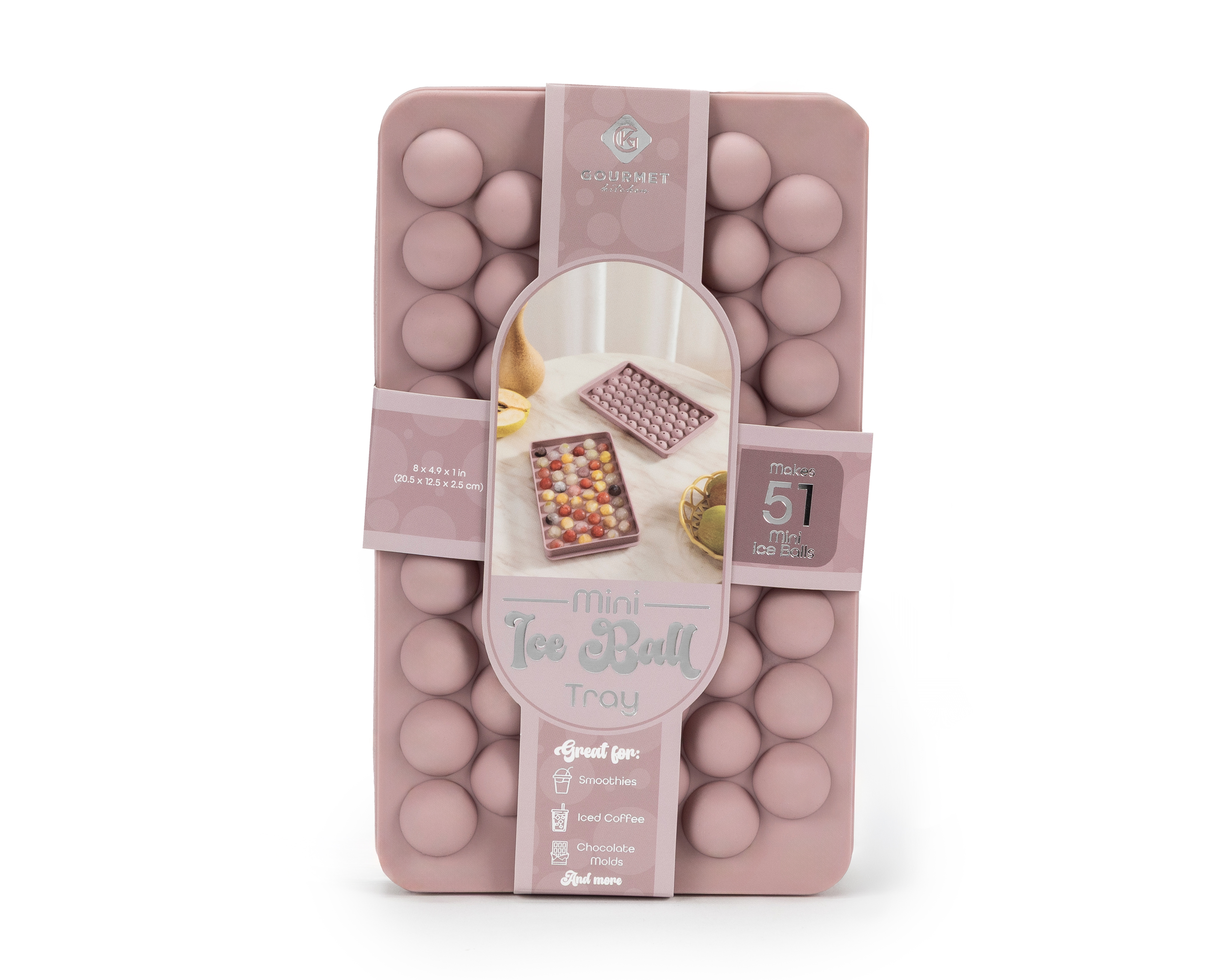 Foto 6 pulgar | Foto 5 | Molde para Hielo Gourmet Kitchen de Silicón