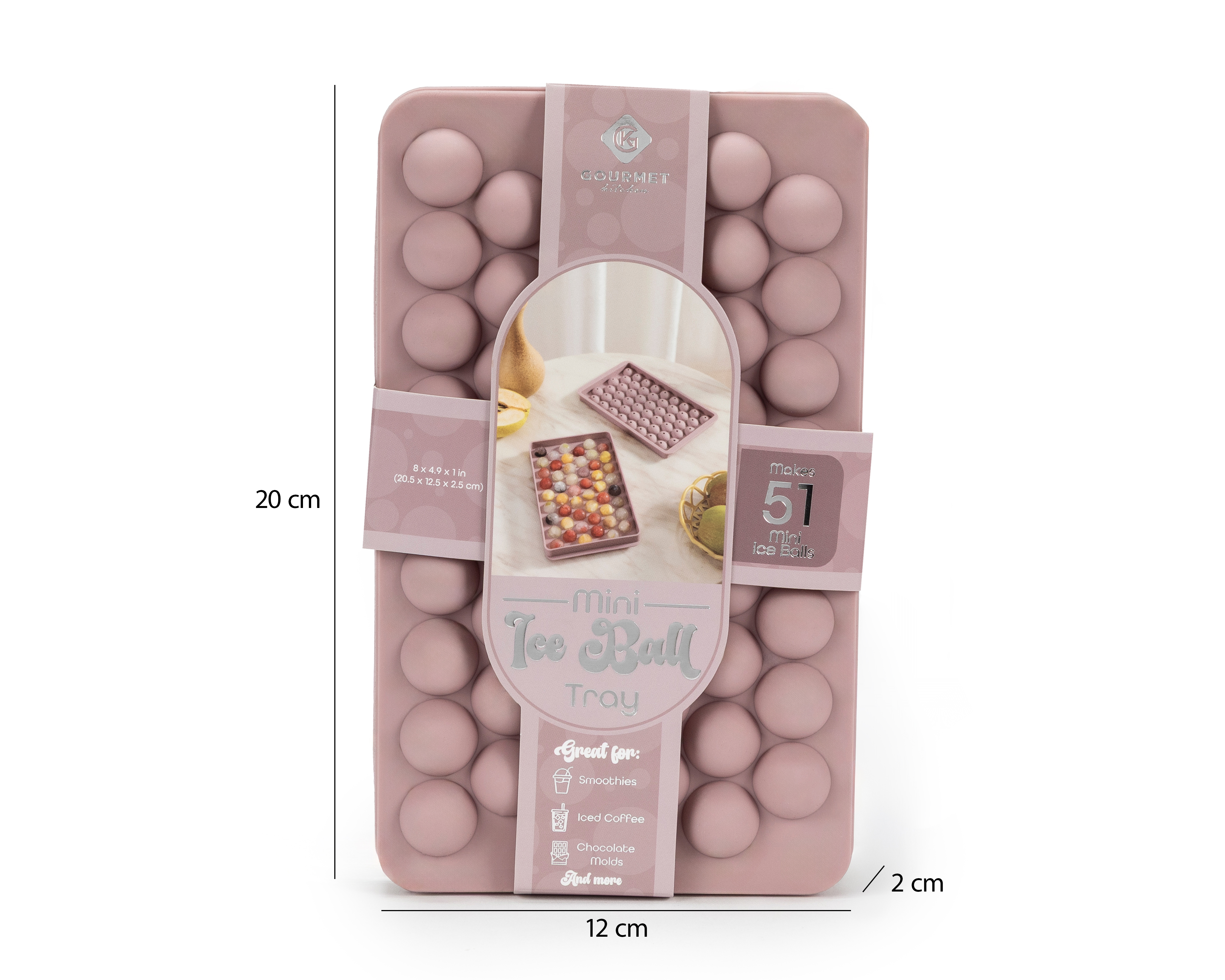 Foto 7 pulgar | Foto 6 | Molde para Hielo Gourmet Kitchen de Silicón