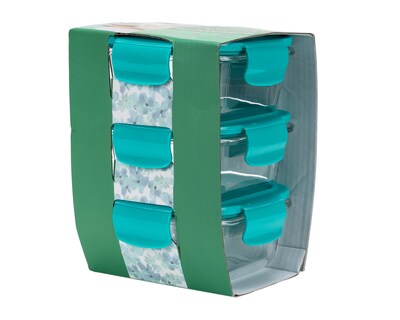 Foto 4 | Foto 4 | Contenedor de Vidrio Gourmet Kitchen 340 ml 3 Piezas