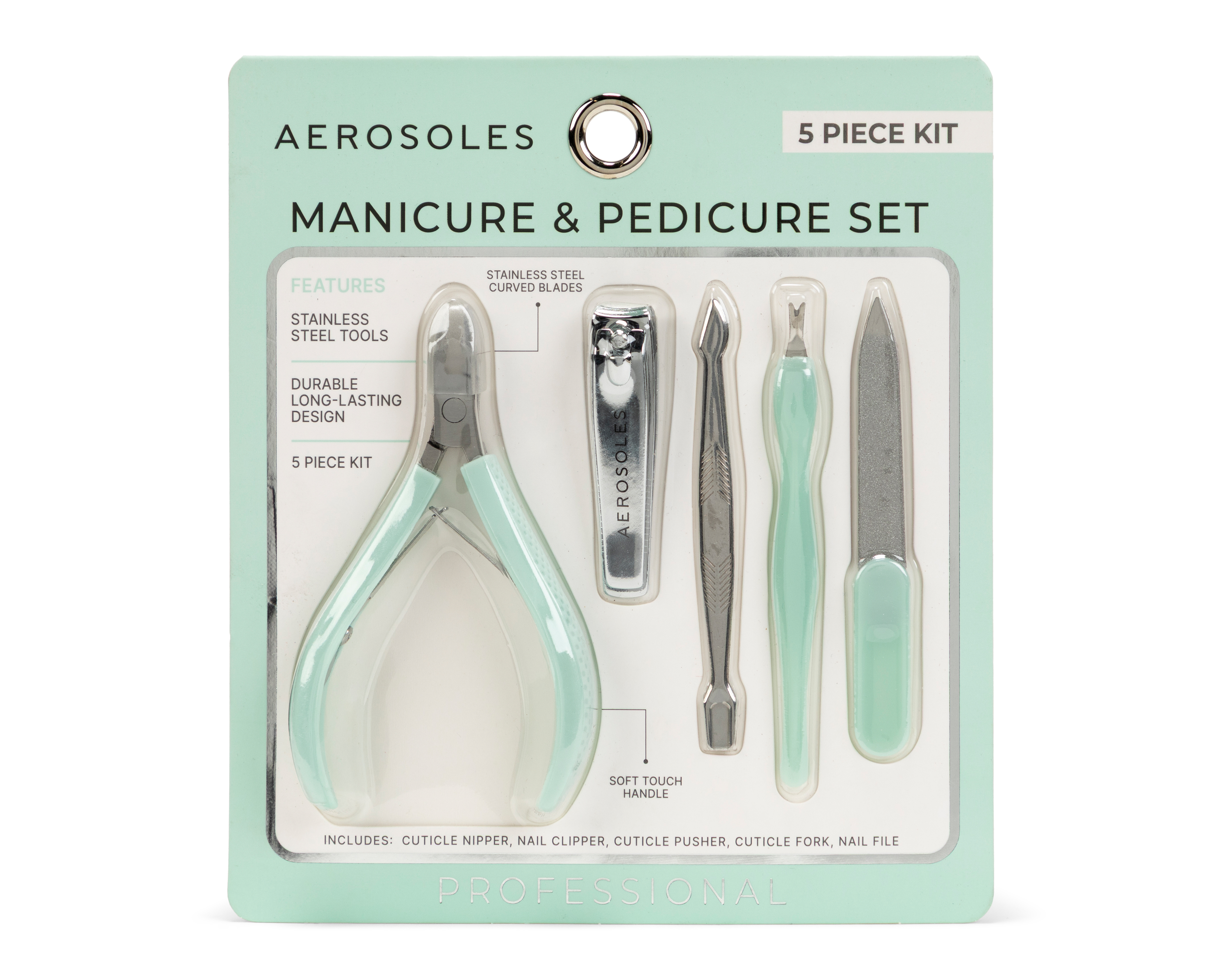 Foto 1 | Foto 1 | Kit de Manicura y Pedicura Aerosoles 5 Piezas