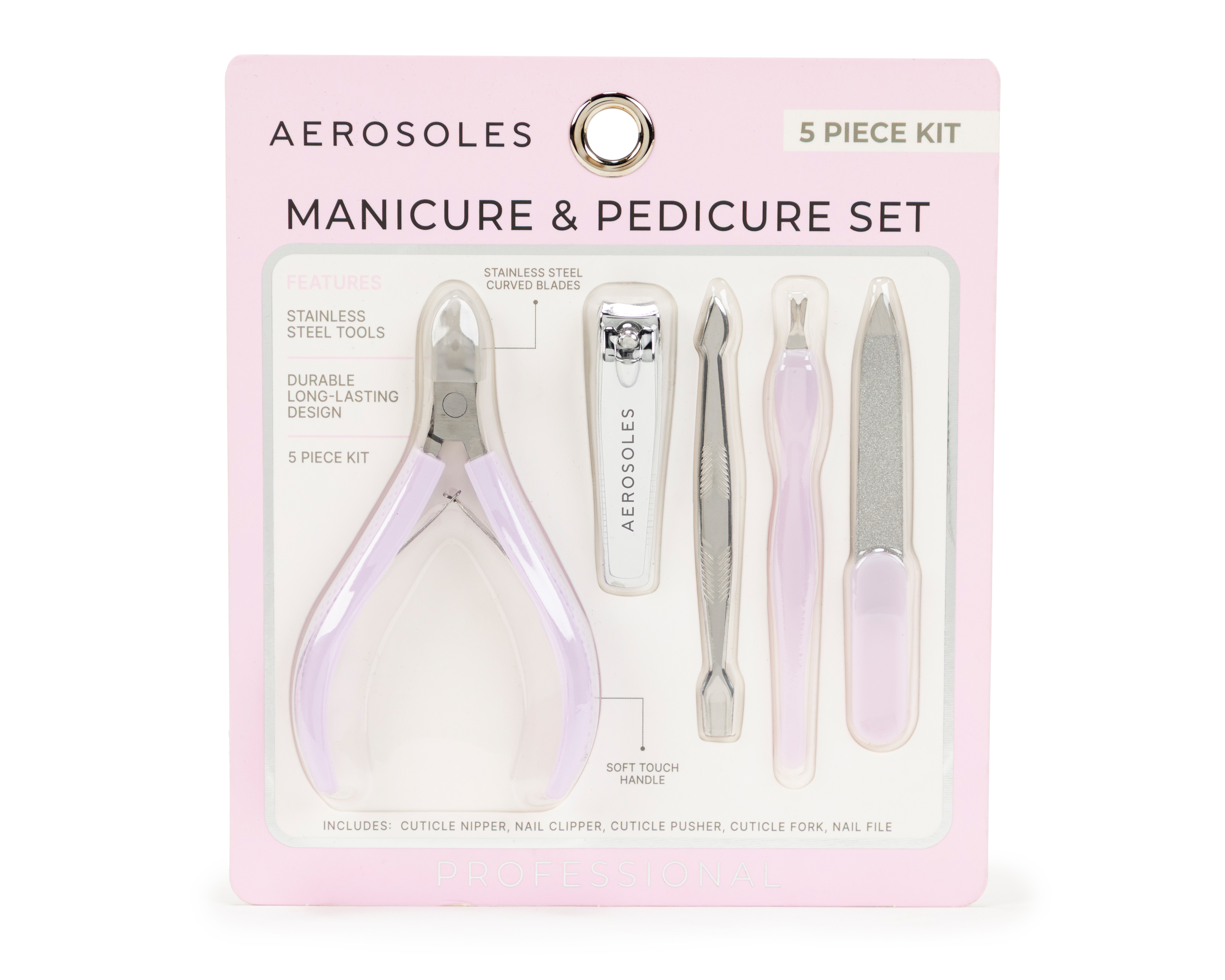 Foto 1 | Foto 1 | Kit de Manicura y Pedicura Aerosoles 5 Piezas