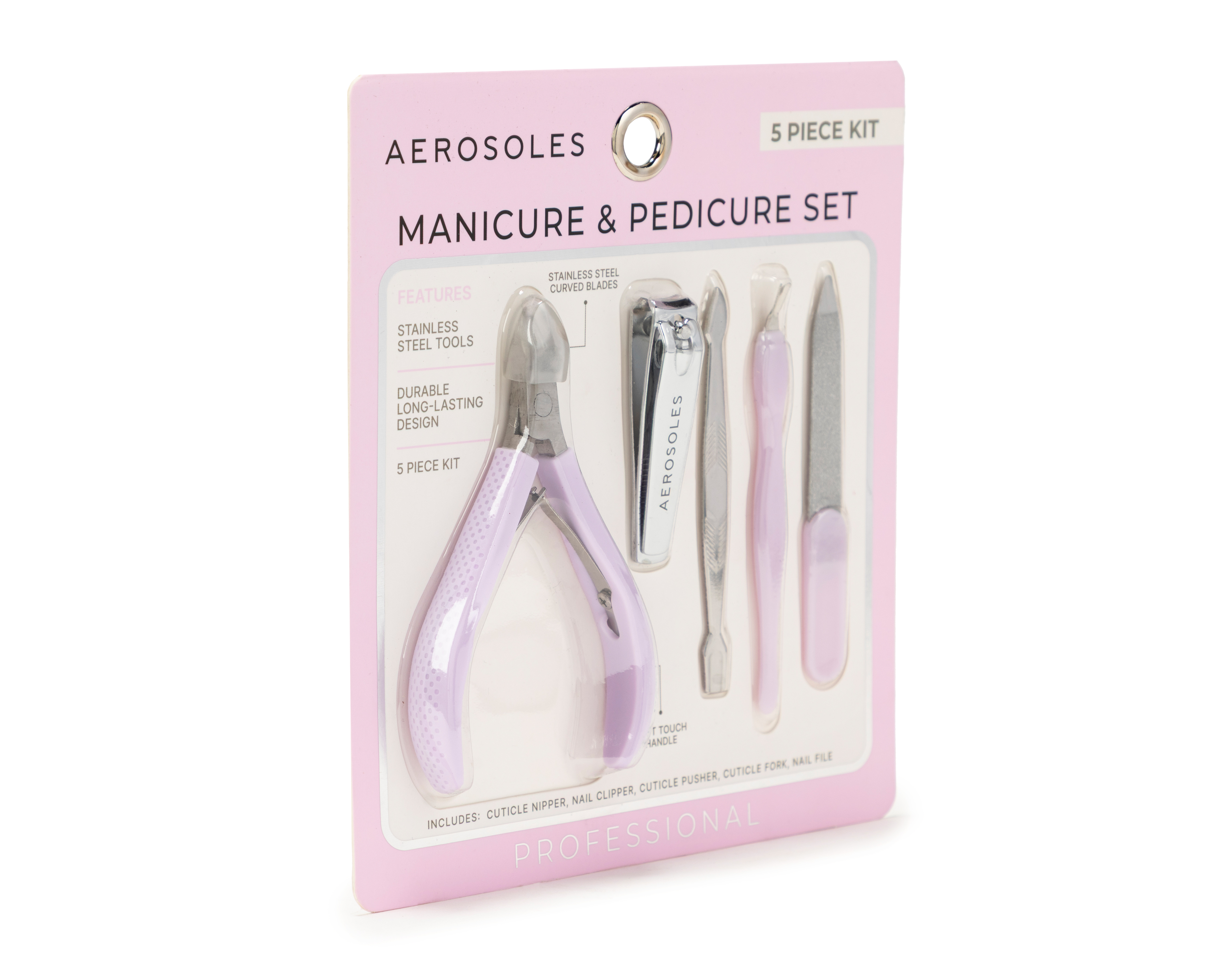 Foto 3 | Foto 3 | Kit de Manicura y Pedicura Aerosoles 5 Piezas