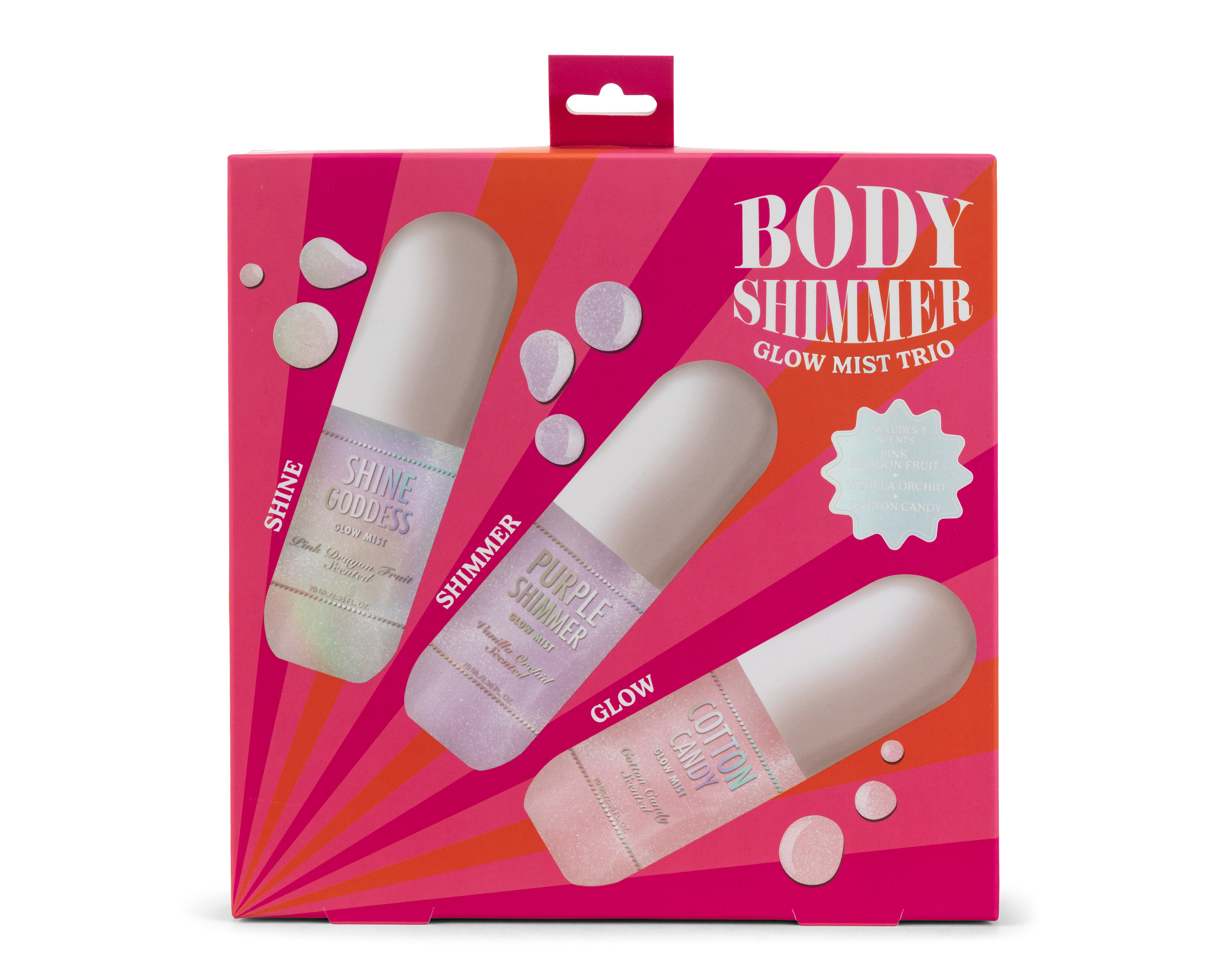 Brillo Corporal Body Shimmer 3 Piezas