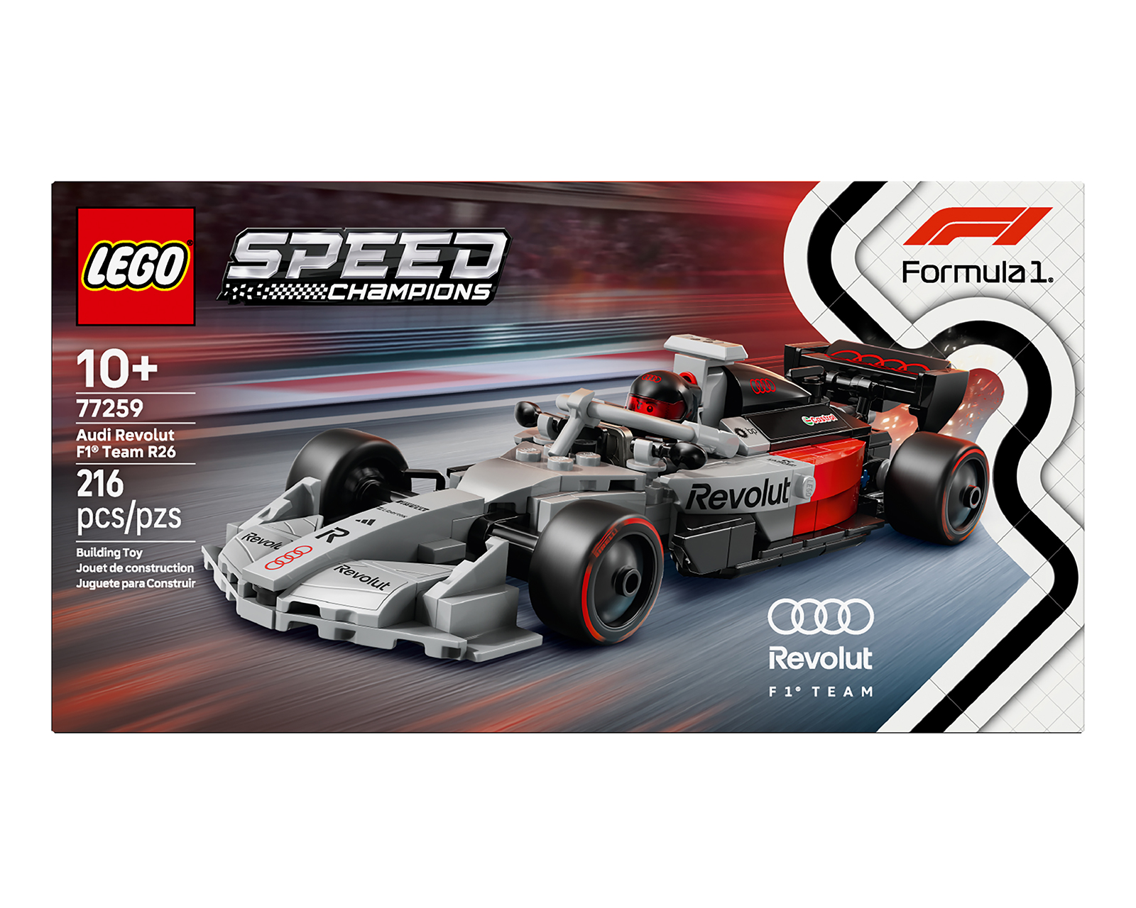 Foto 2 | Foto 2 | LEGO Speed Champions: Coche de Carreras Audi Revolut F1 Team R26