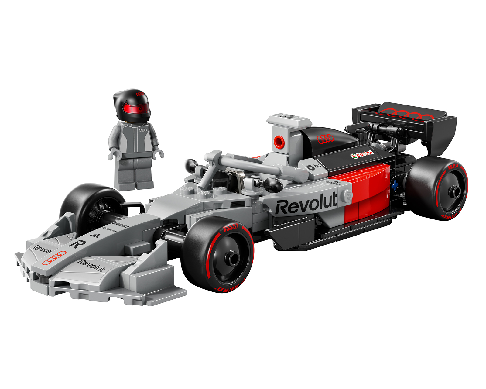 Foto 4 pulgar | Foto 3 | LEGO Speed Champions: Coche de Carreras Audi Revolut F1 Team R26