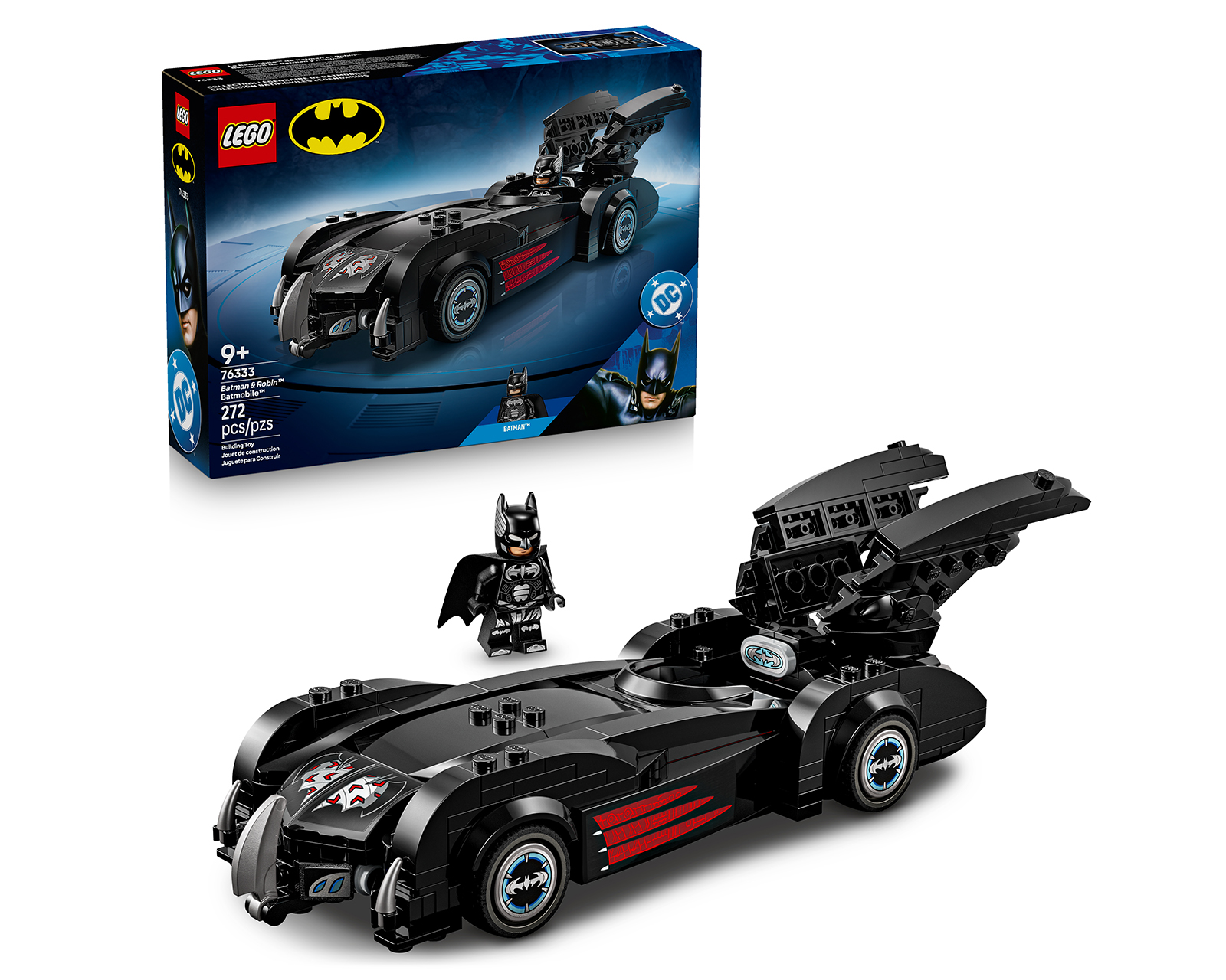 Foto 2 pulgar | Foto 1 | LEGO Batman: Batmóvil de Batman y Robin