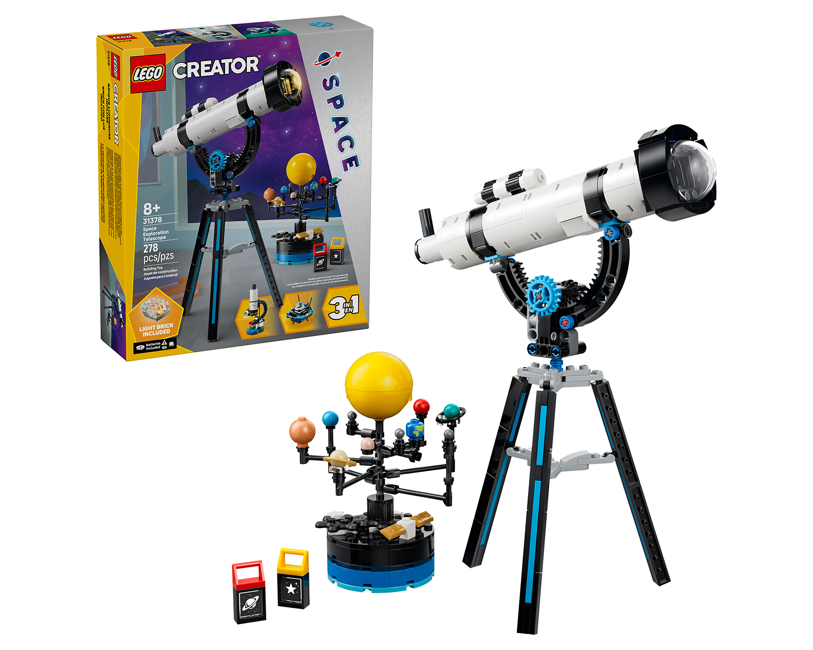 LEGO Creator: Telescopio de Exploración Espacial