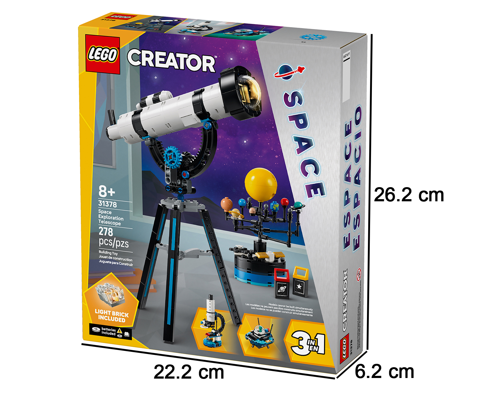 Foto 6 pulgar | Foto 5 | LEGO Creator: Telescopio de Exploración Espacial