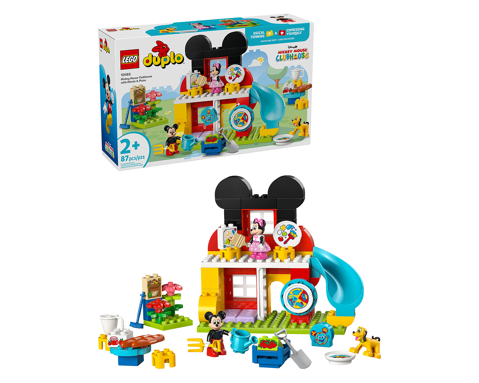 Foto 2 pulgar | Foto 1 | LEGO Duplo: Casa de Mickey Mouse con Minnie y Pluto
