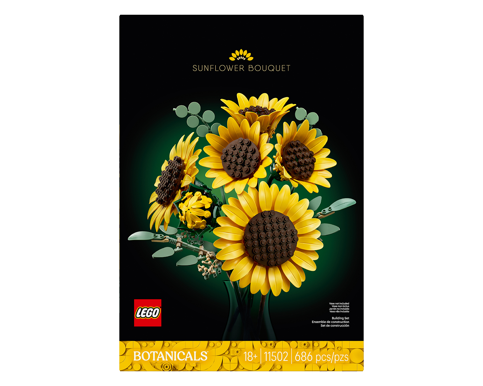 Foto 3 pulgar | Foto 2 | LEGO The Botanical Collection: Ramo de Girasoles
