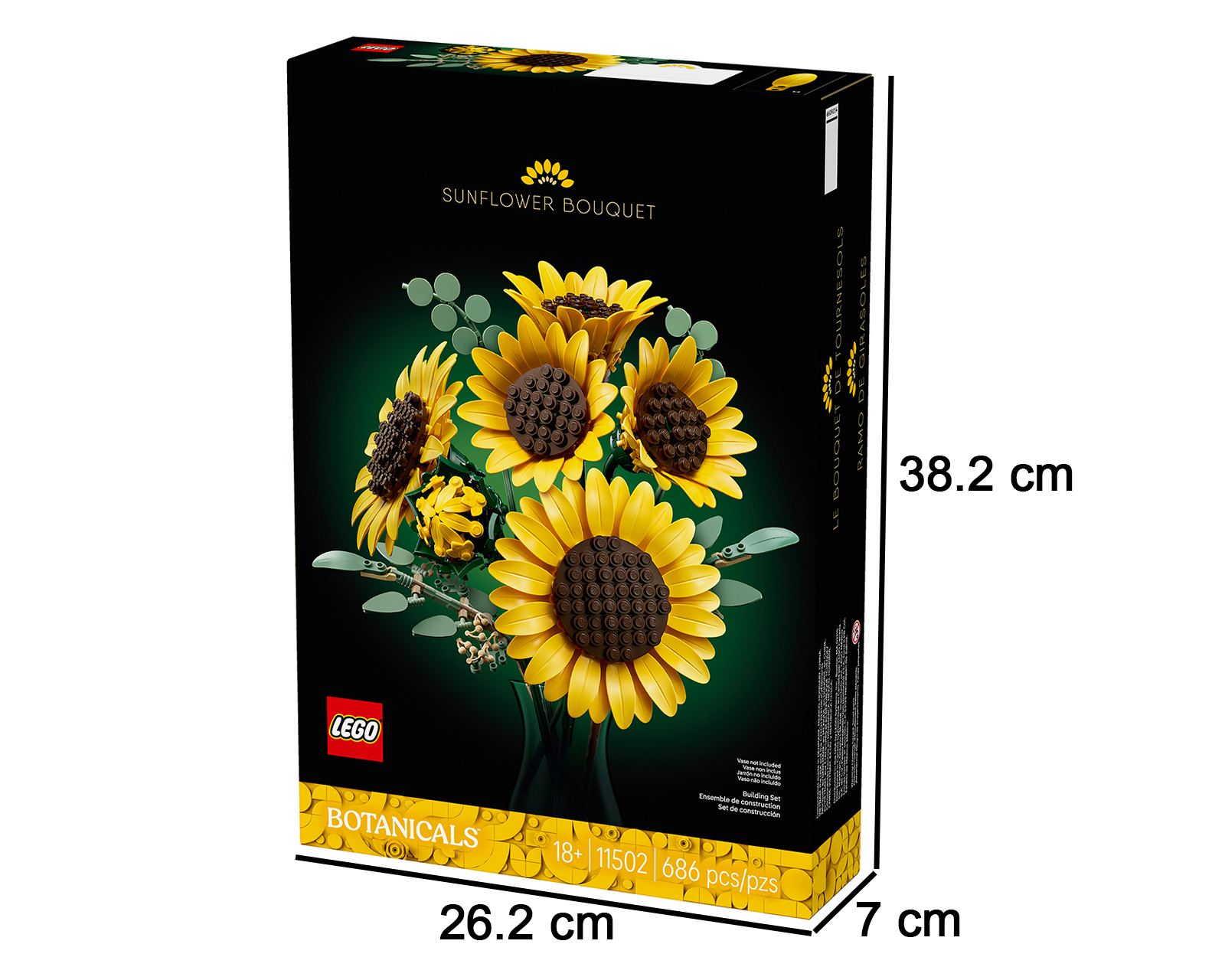 Foto 6 pulgar | Foto 5 | LEGO The Botanical Collection: Ramo de Girasoles