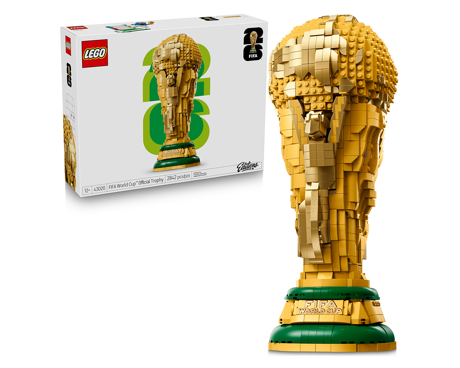 Foto 2 pulgar | Foto 1 | LEGO Editions: Trofeo Oficial de la Copa Mundial de la FIFA