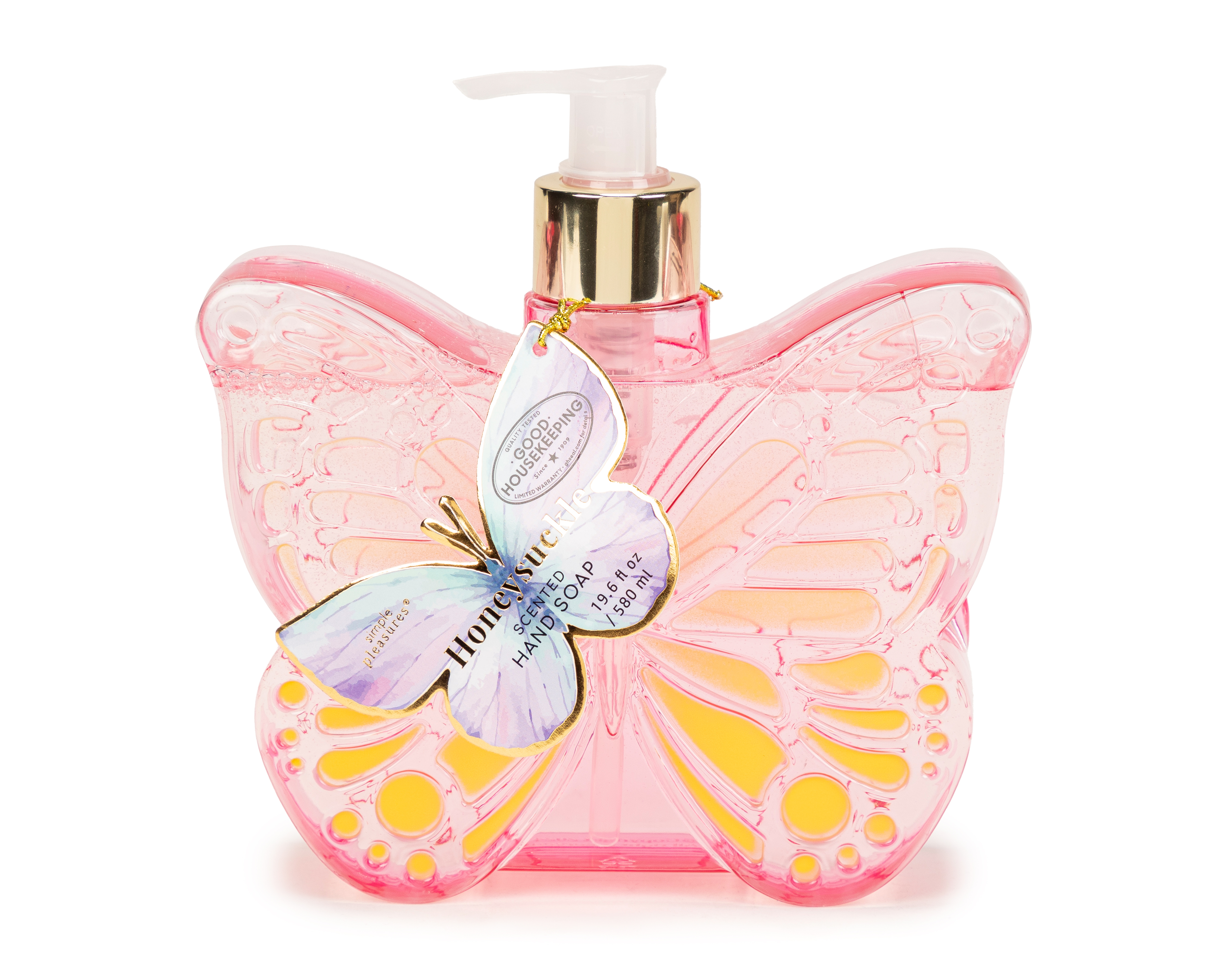 Jabón para Manos Simple Pleasures Madreselva de Mariposa 580 ml