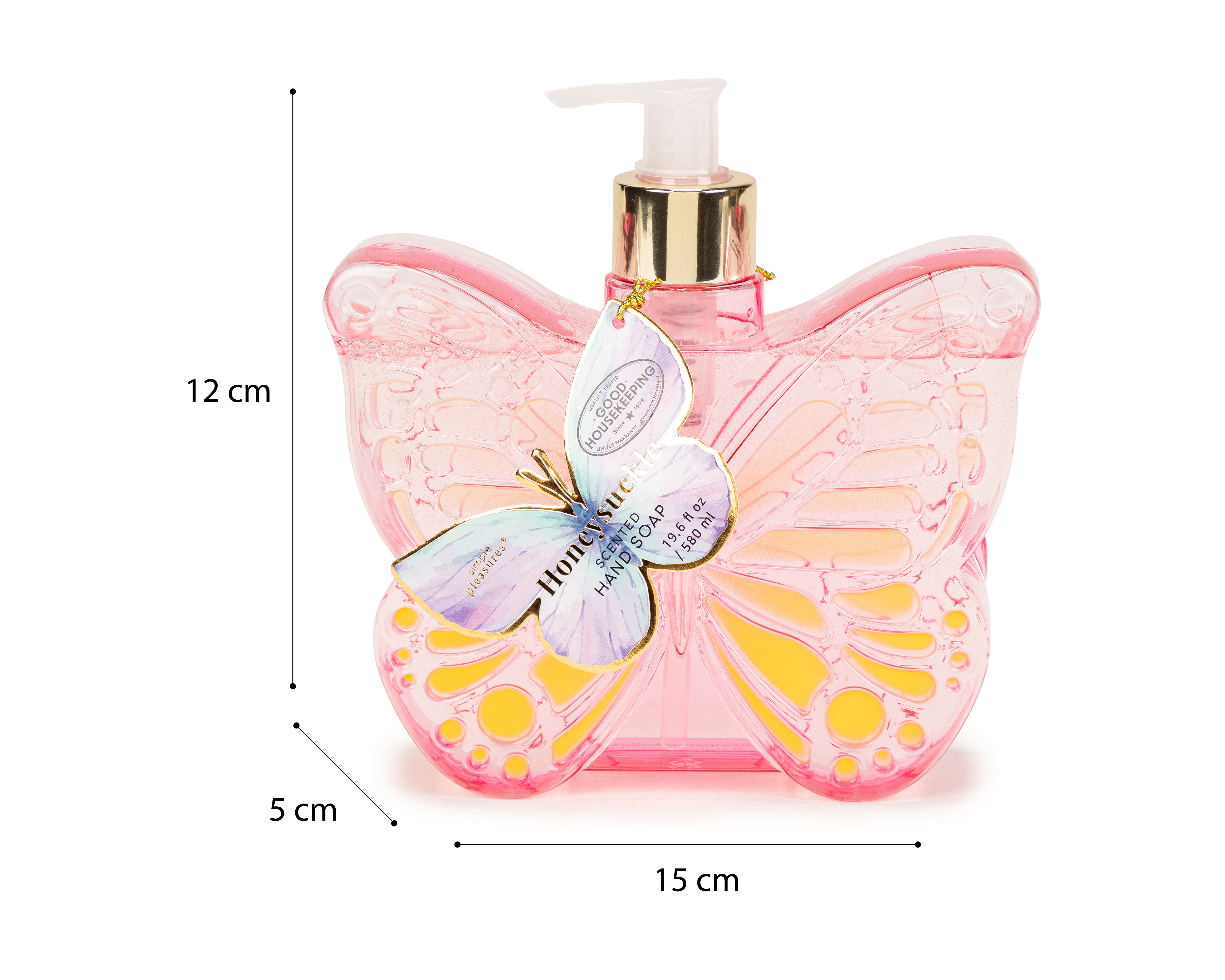 Foto 5 pulgar | Foto 4 | Jabón para Manos Simple Pleasures Madreselva de Mariposa 580 ml