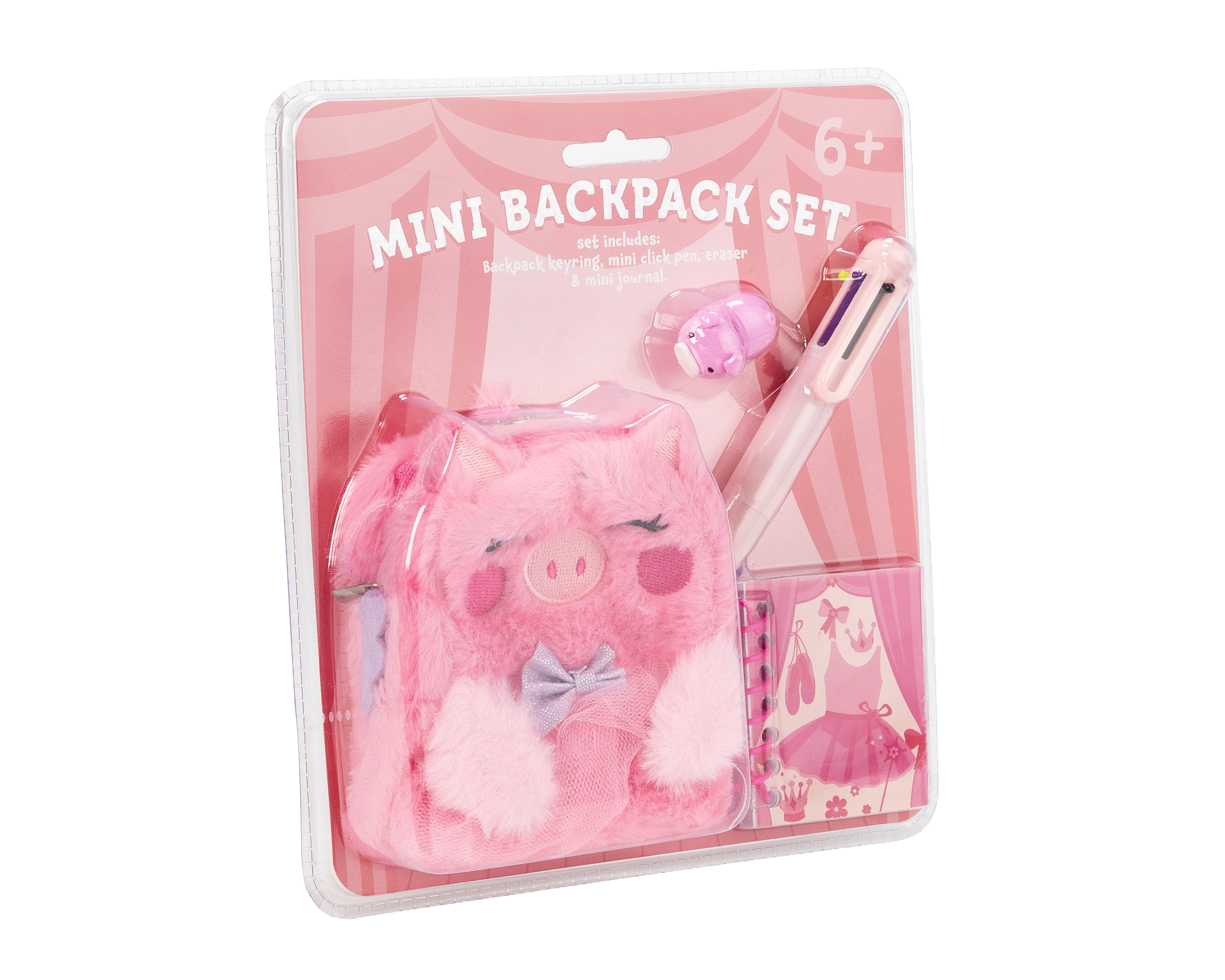 Foto 4 pulgar | Foto 3 | Mini Mochila de Cerdito Votum con Accesorios