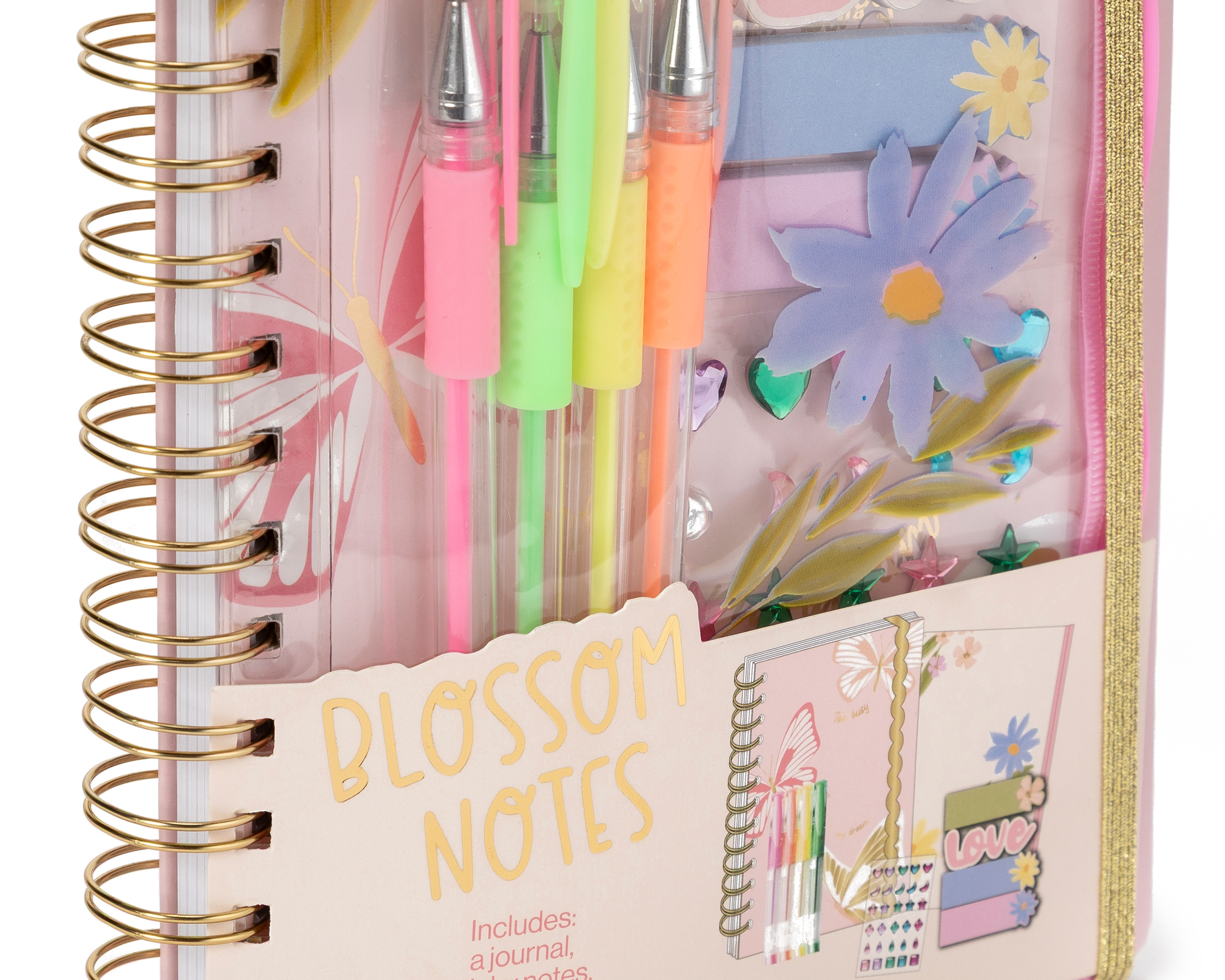 Foto 4 pulgar | Foto 3 | Libreta Rosa Votum con Accesorios