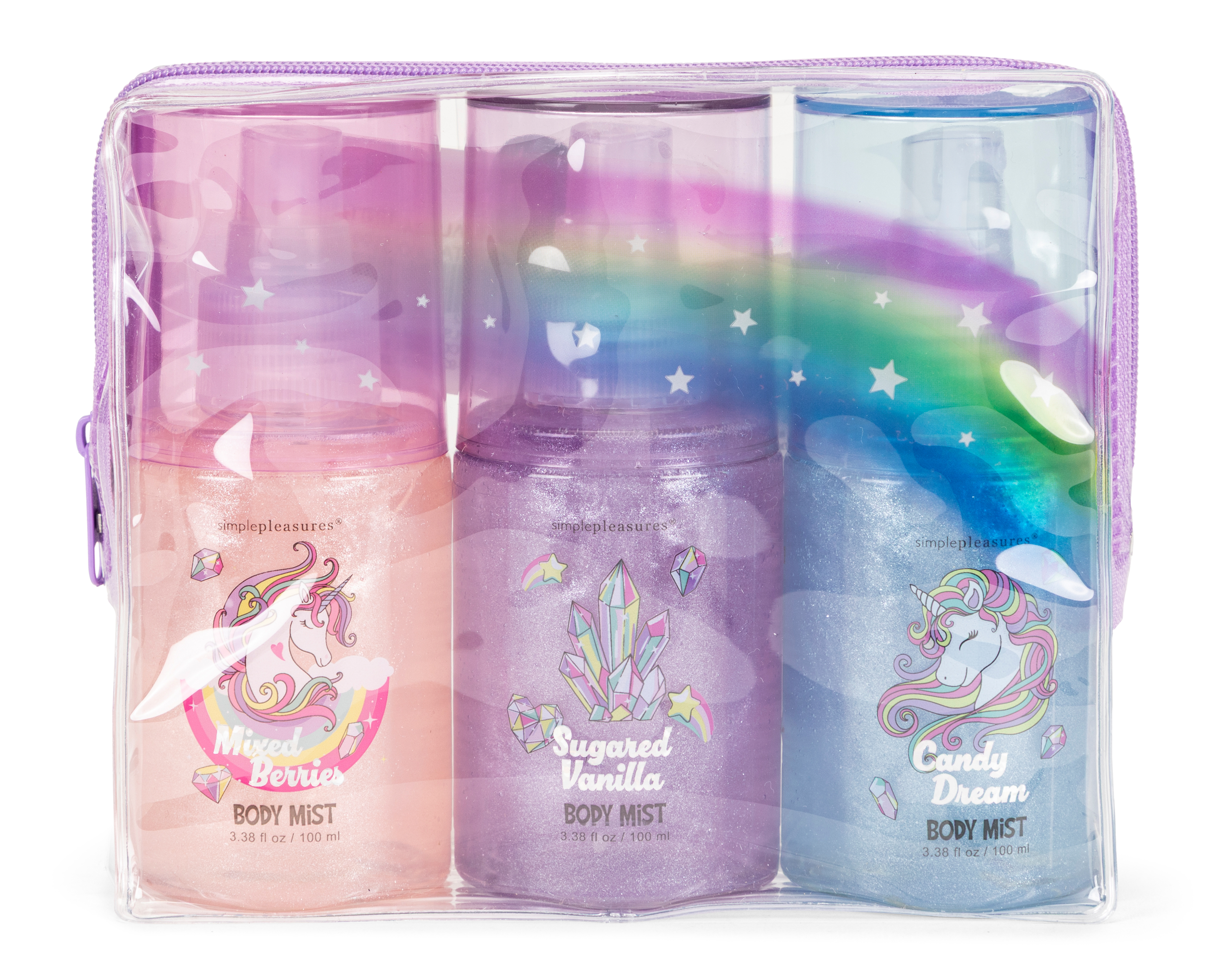 Loción para Niña Unicornio 3 Piezas