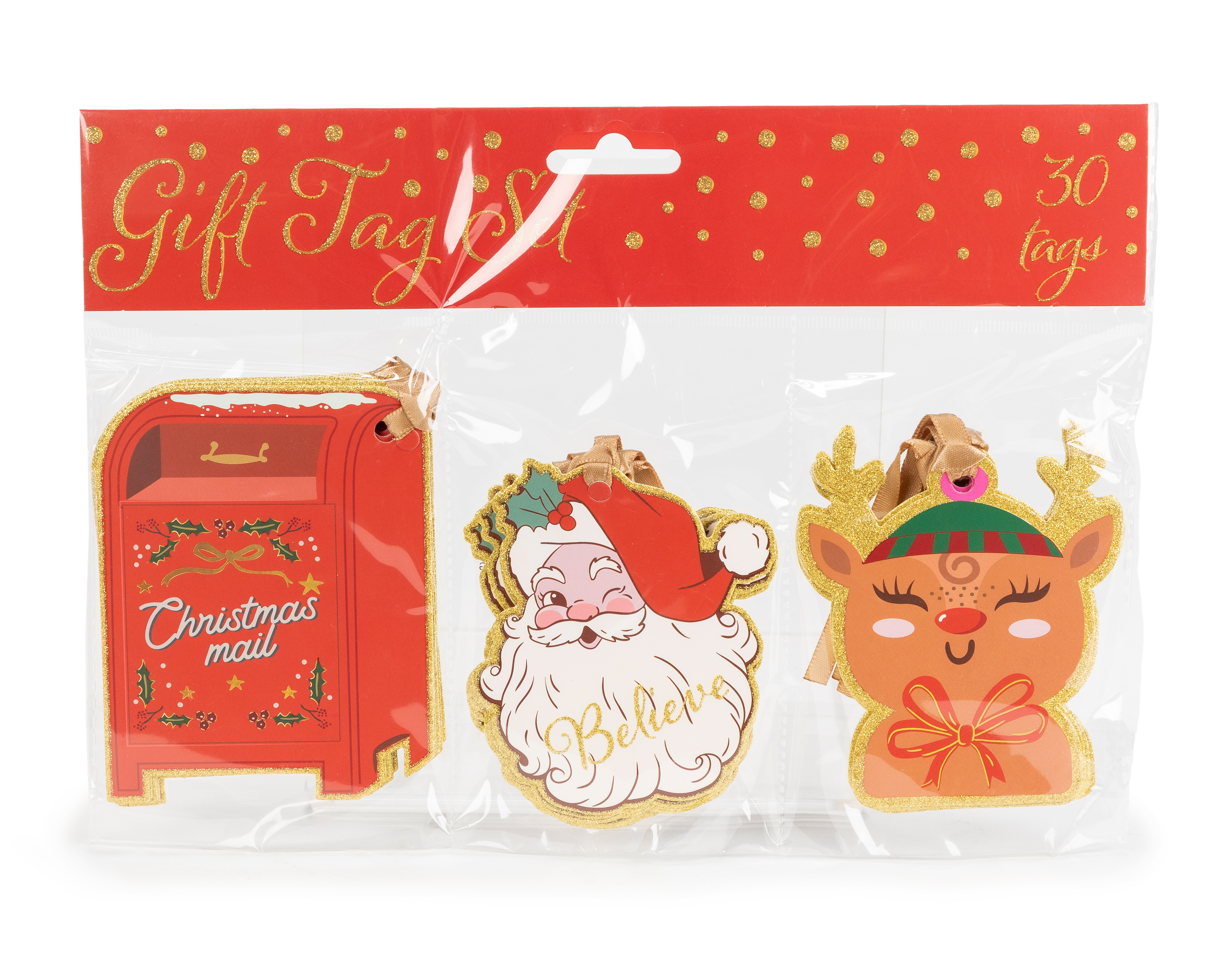 Etiquetas de Regalo para Navidad Votum 30 Piezas