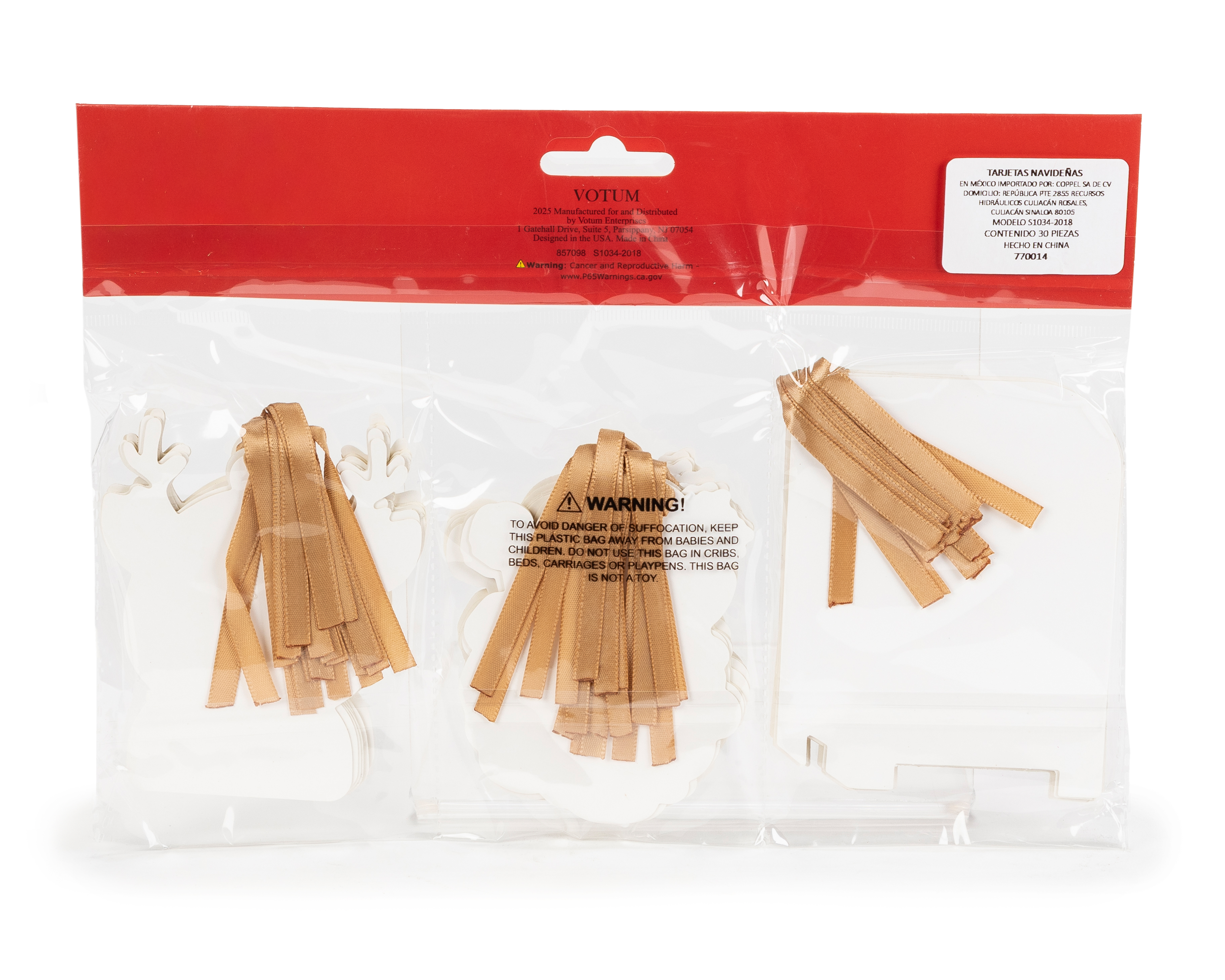 Foto 2 | Foto 2 | Etiquetas de Regalo para Navidad Votum 30 Piezas