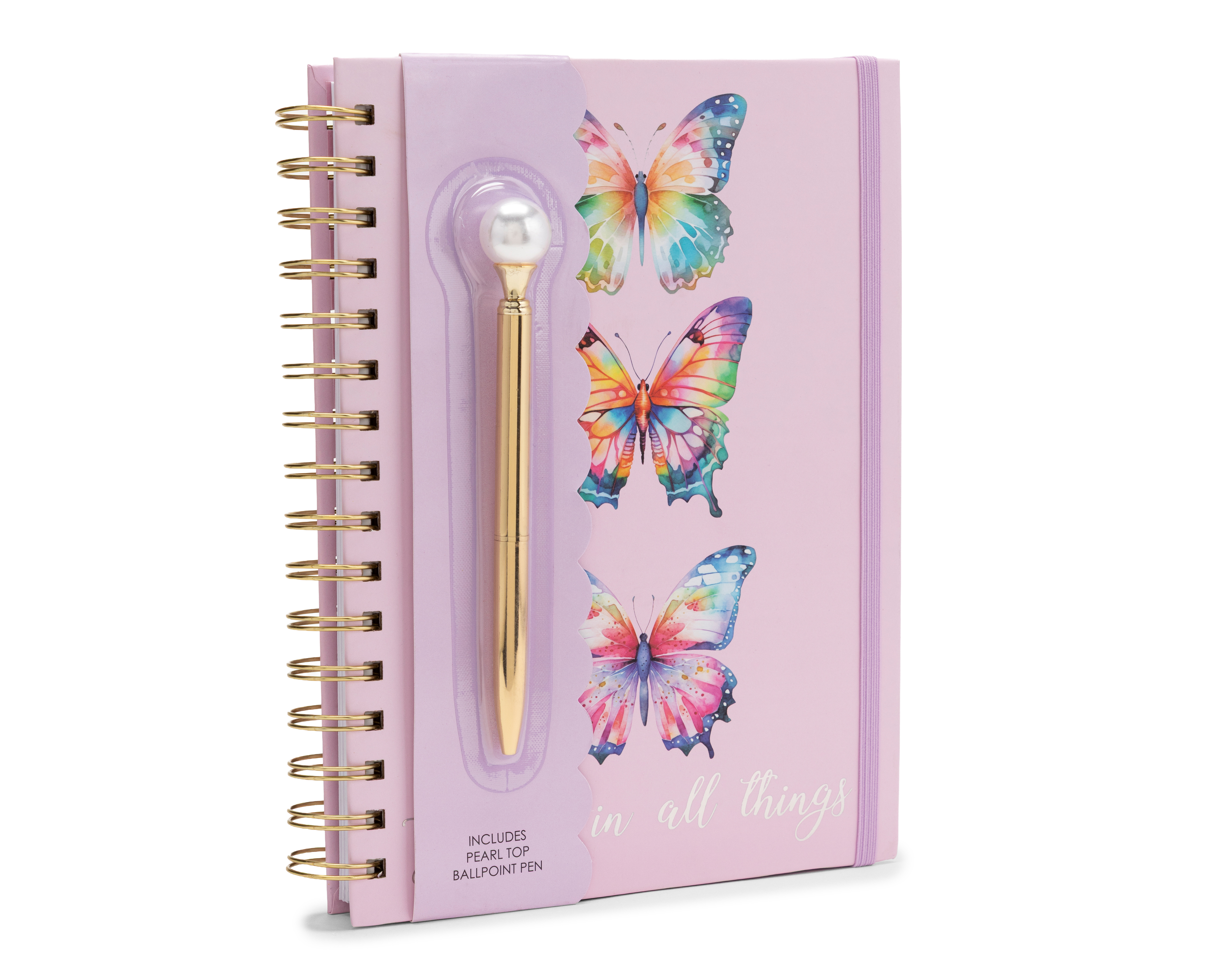 Libreta Mariposa Votum con Pluma