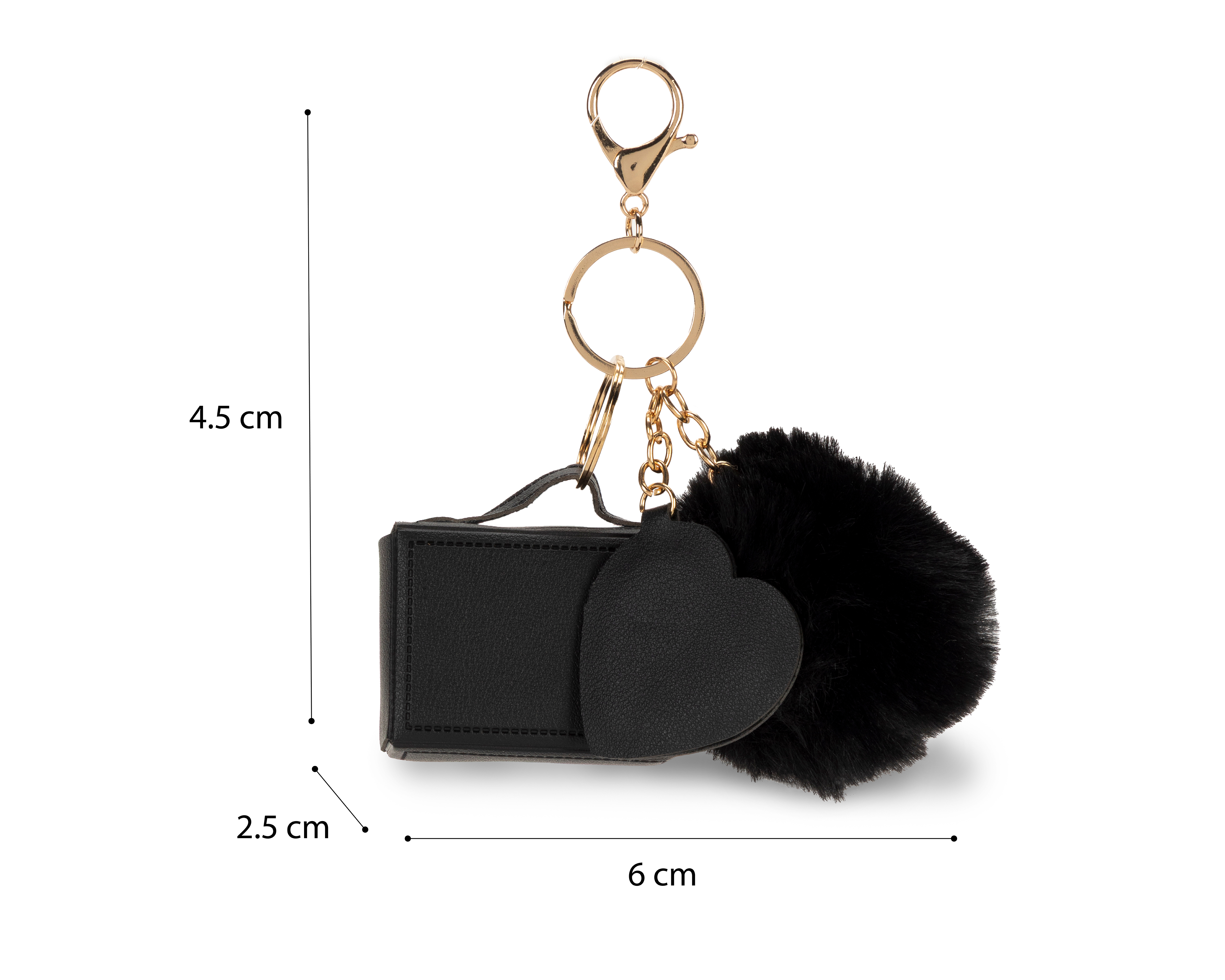 Foto 5 pulgar | Foto 4 | Llavero Posh&Pop con Monedero y Espejo