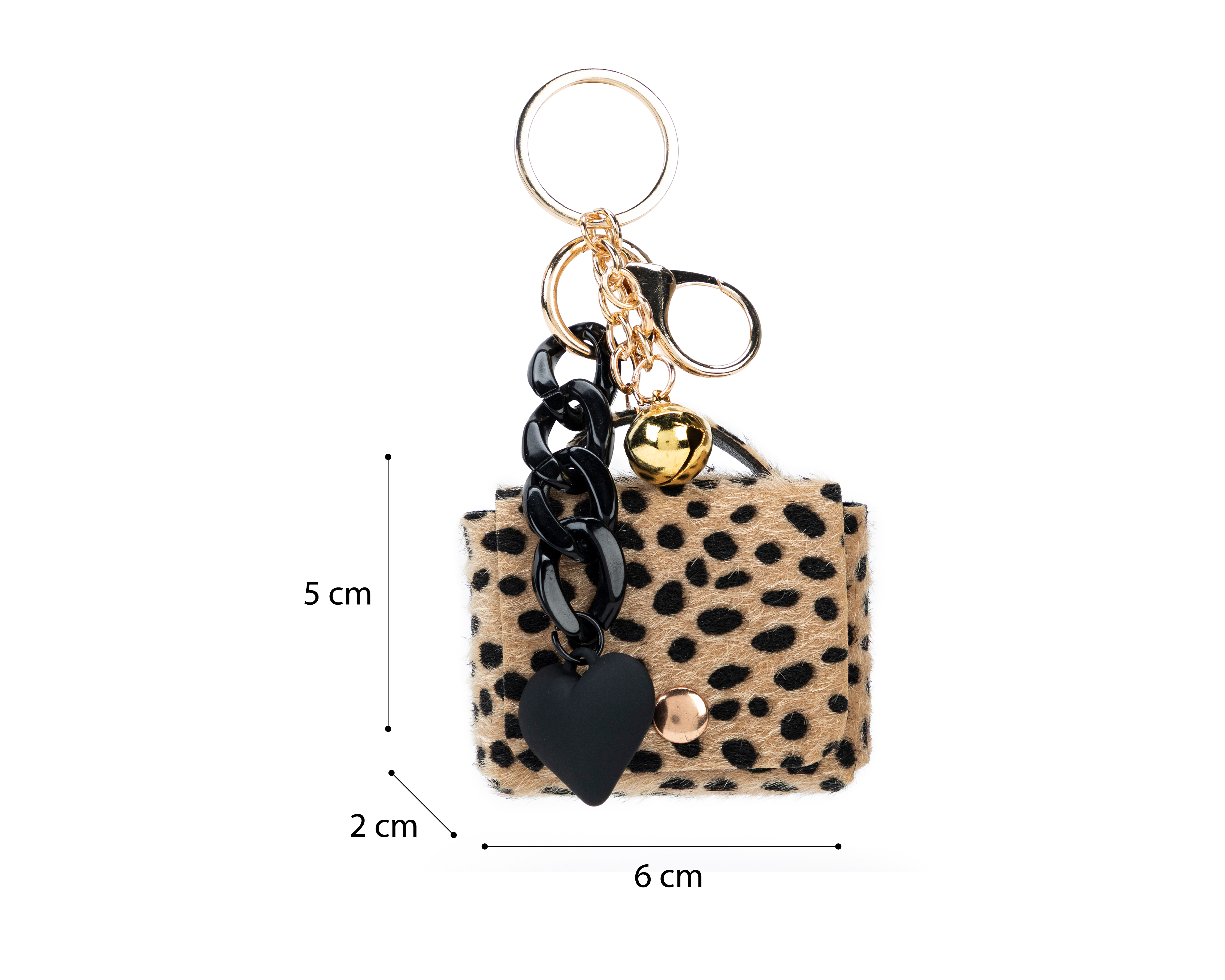 Foto 5 pulgar | Foto 4 | Llavero Posh & Pop Animal Print