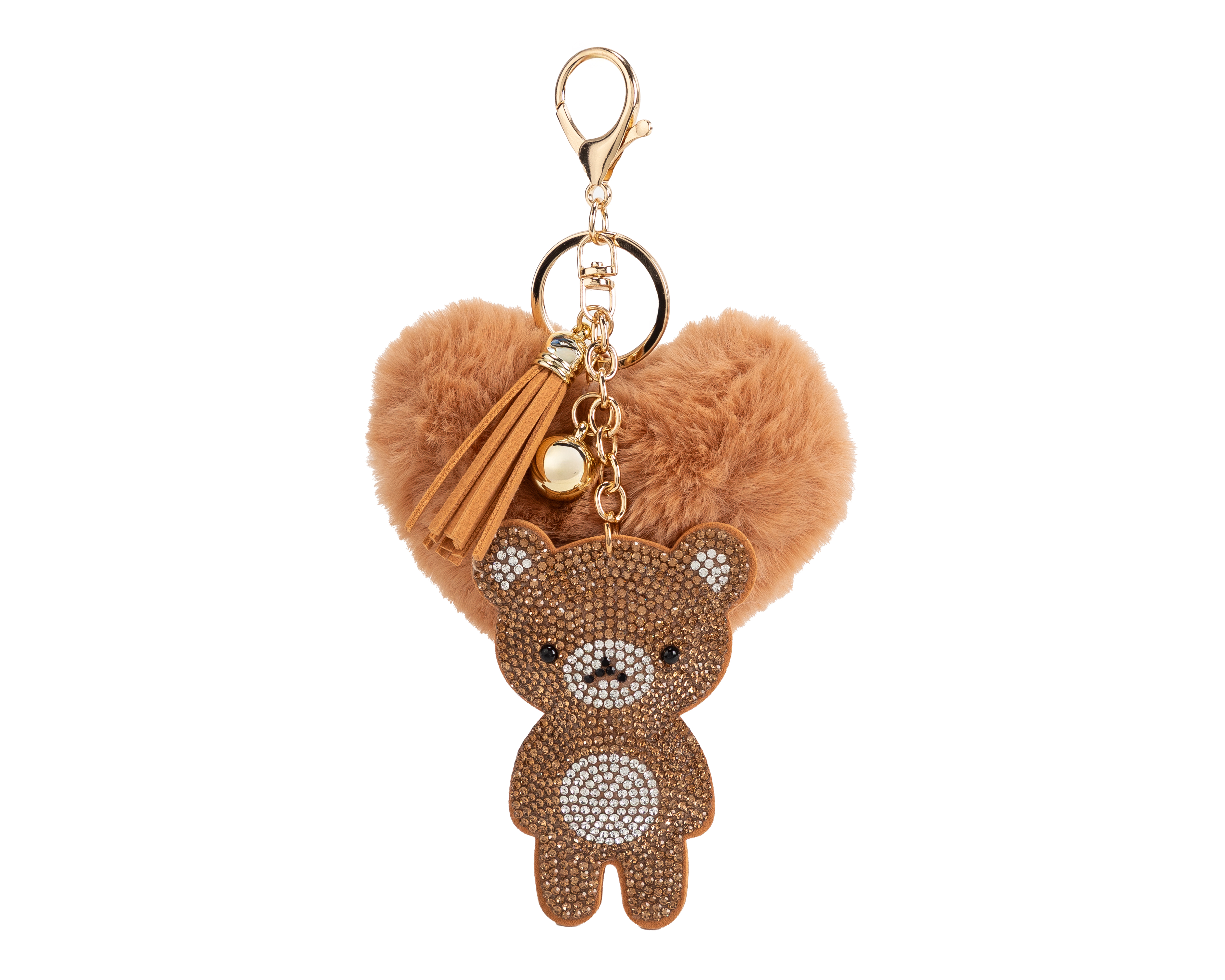 Foto 2 pulgar | Foto 1 | Llavero Posh & Pop con Pedrería