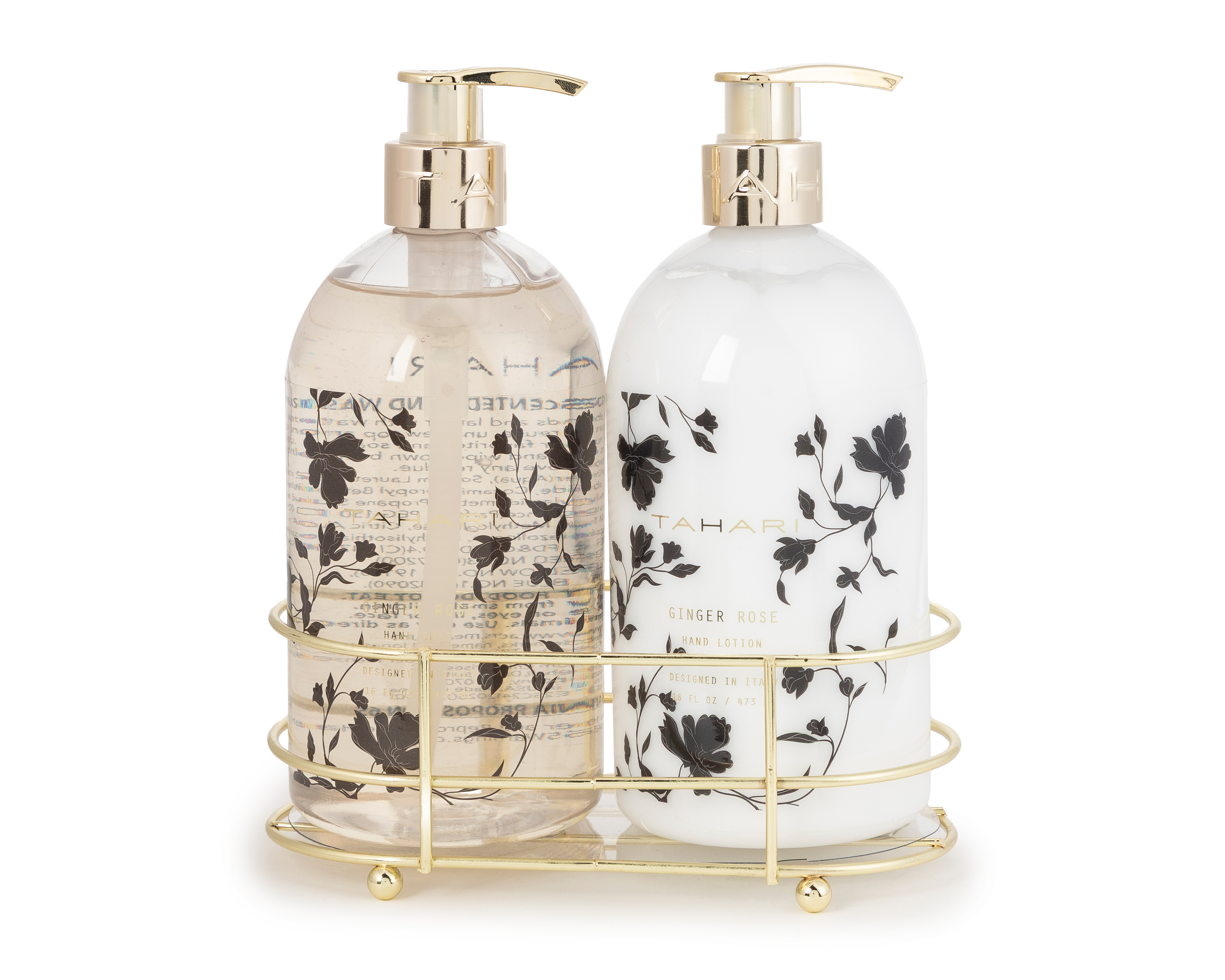 Foto 2 pulgar | Foto 1 | Jabón y Crema para Manos Tahari Ginger Rose con Base 946 ml