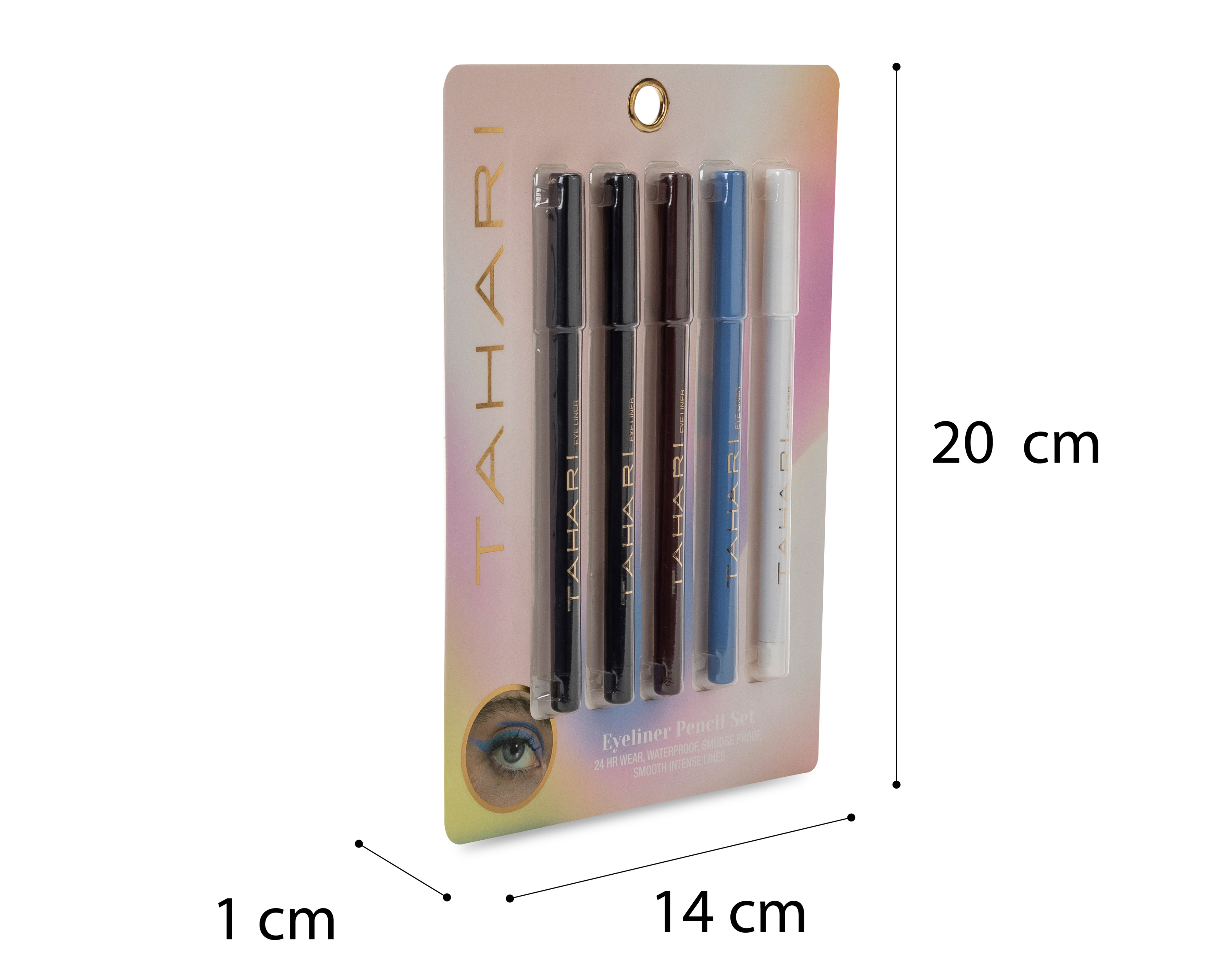 Foto 4 pulgar | Foto 3 | Delineador para Ojos Tahari 5 Piezas