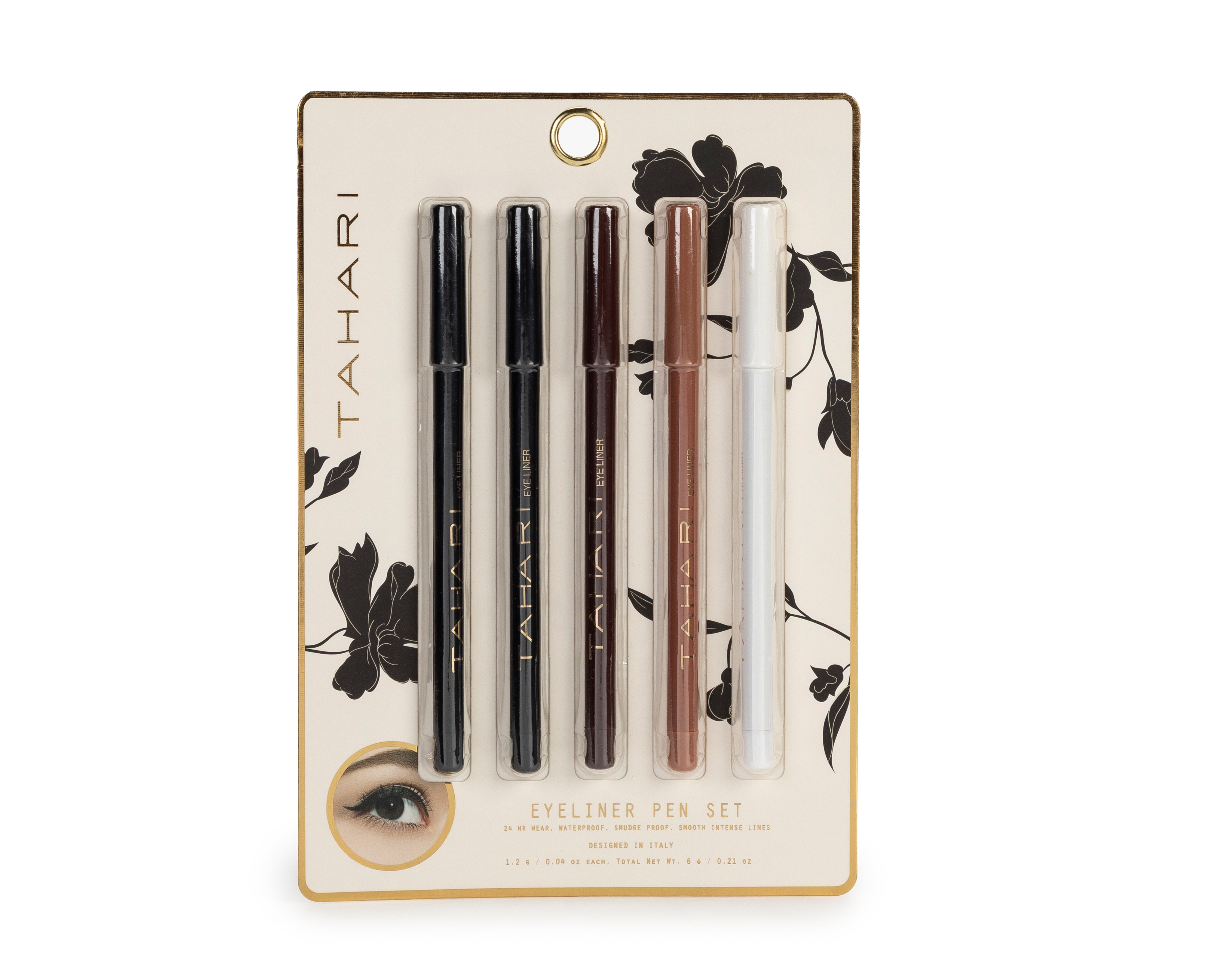 Delineador para Ojos Tahari 5 Piezas