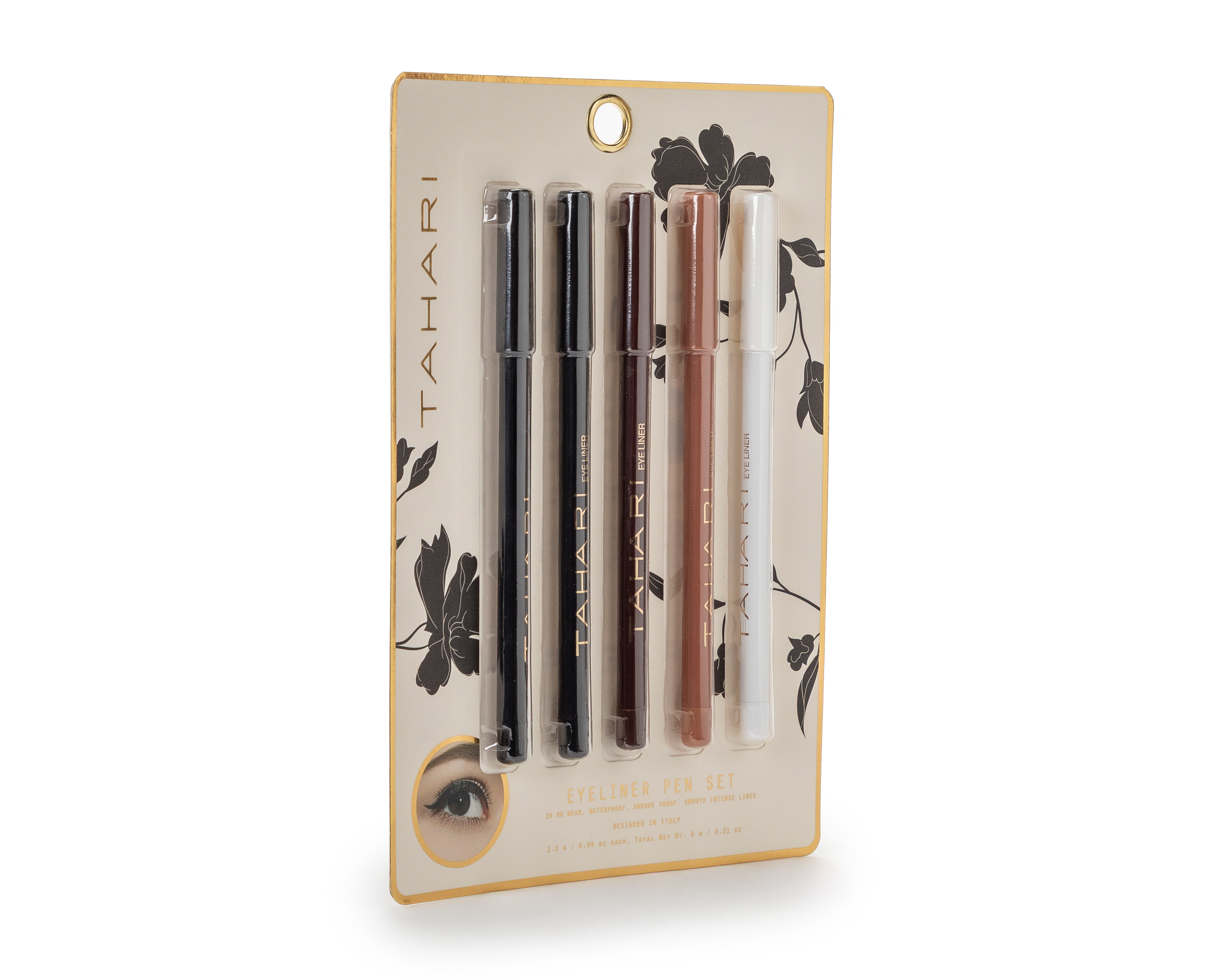 Foto 4 pulgar | Foto 3 | Delineador para Ojos Tahari 5 Piezas
