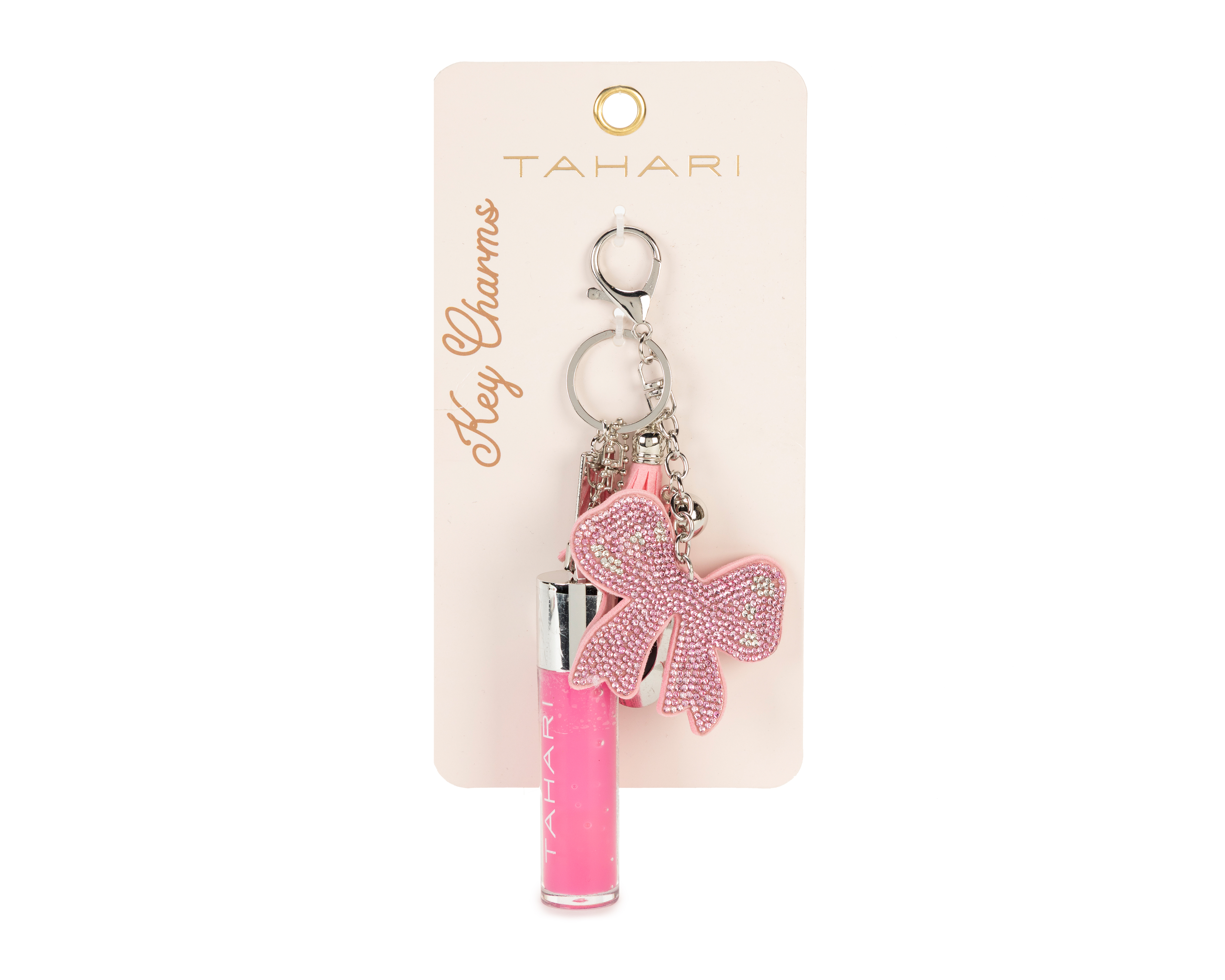 Llavero con Brillo Labial Tahari