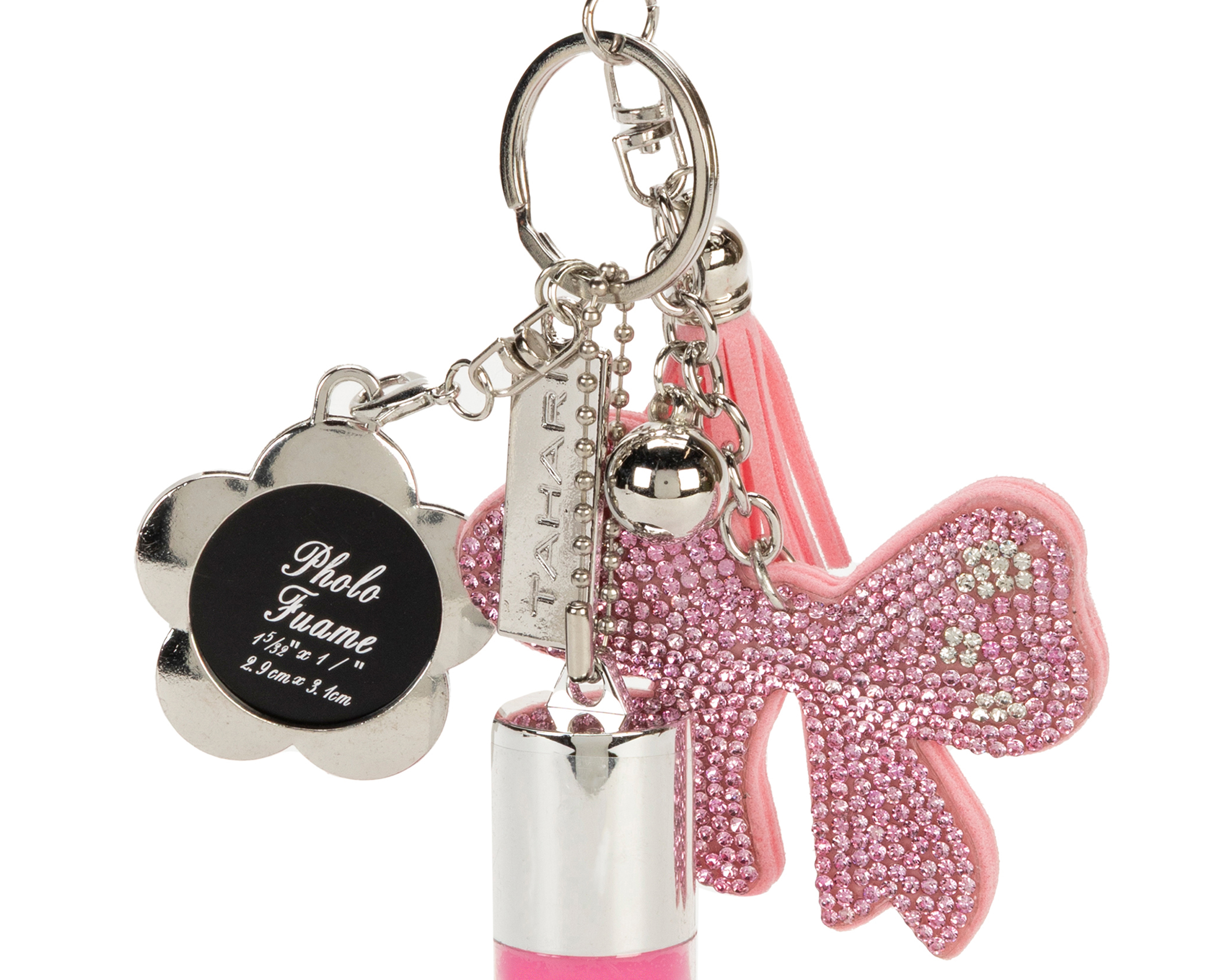 Foto 4 pulgar | Foto 3 | Llavero con Brillo Labial Tahari